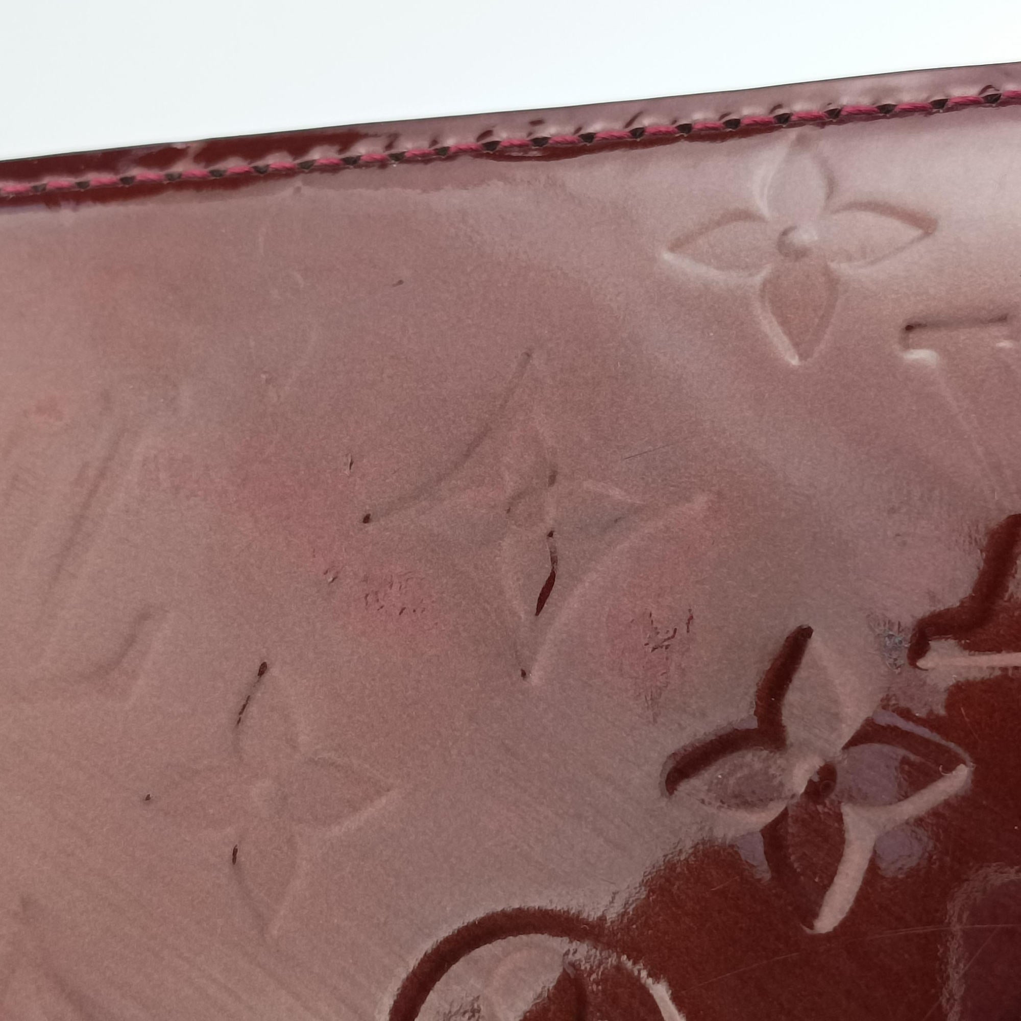 Pre-owned Louis Vuitton MIRADA AMARANTE Vernis M91397 shoulderbag | stylenewstar