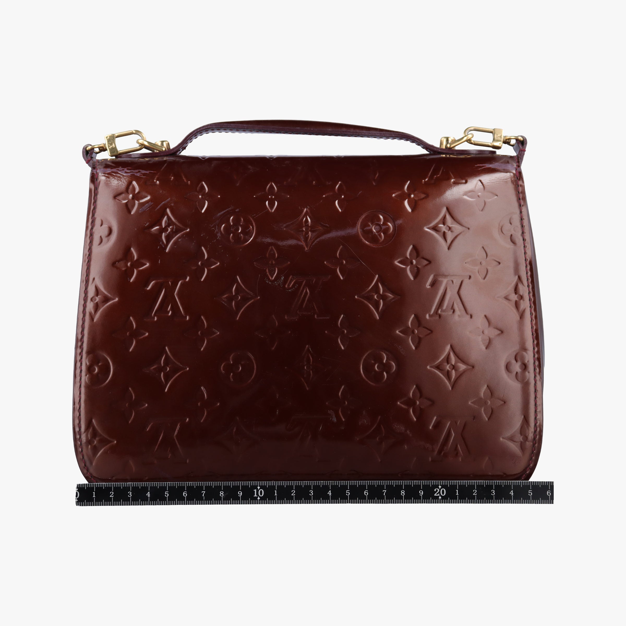 Pre-owned Louis Vuitton MIRADA AMARANTE Vernis M91397 shoulderbag | stylenewstar