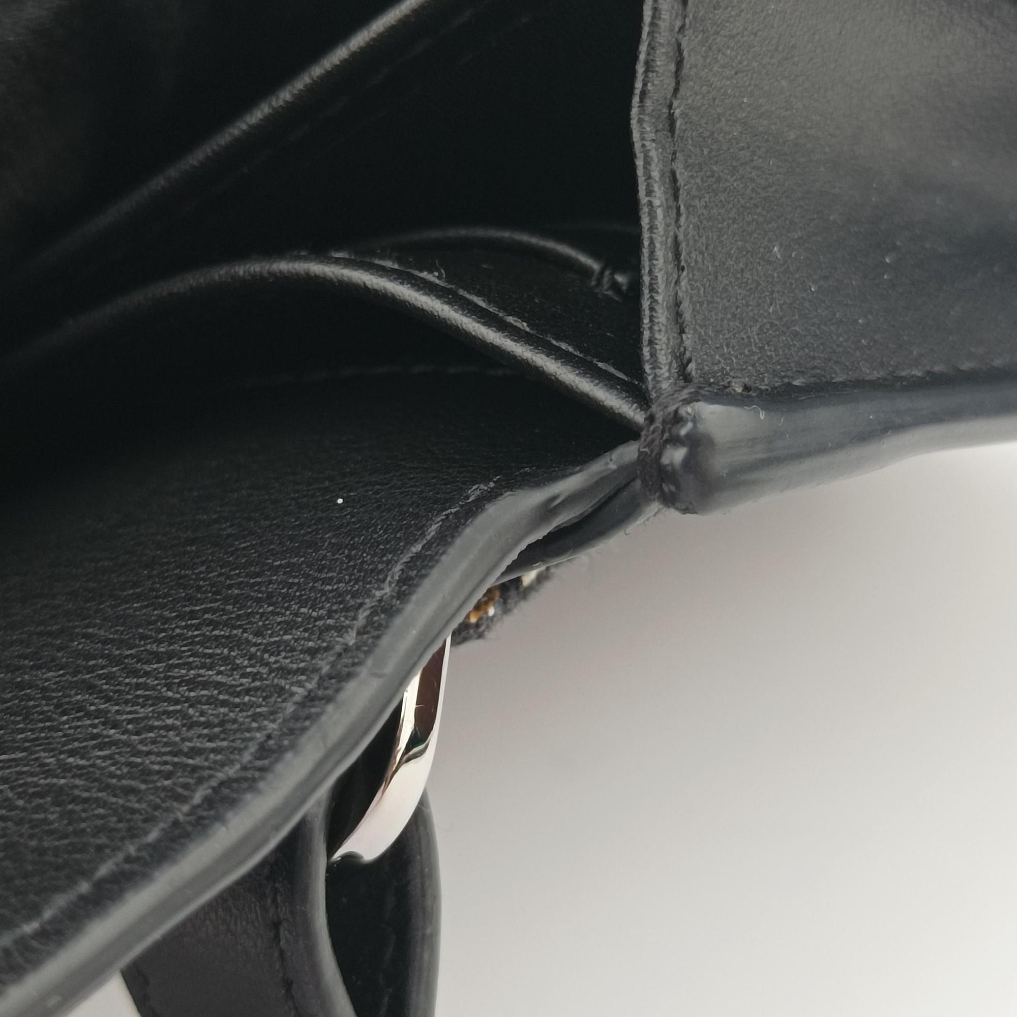 Pre-owned Christian Dior Oblique Saddle Navy×Black Jacquard×Leather  shoulderbag | stylenewstar