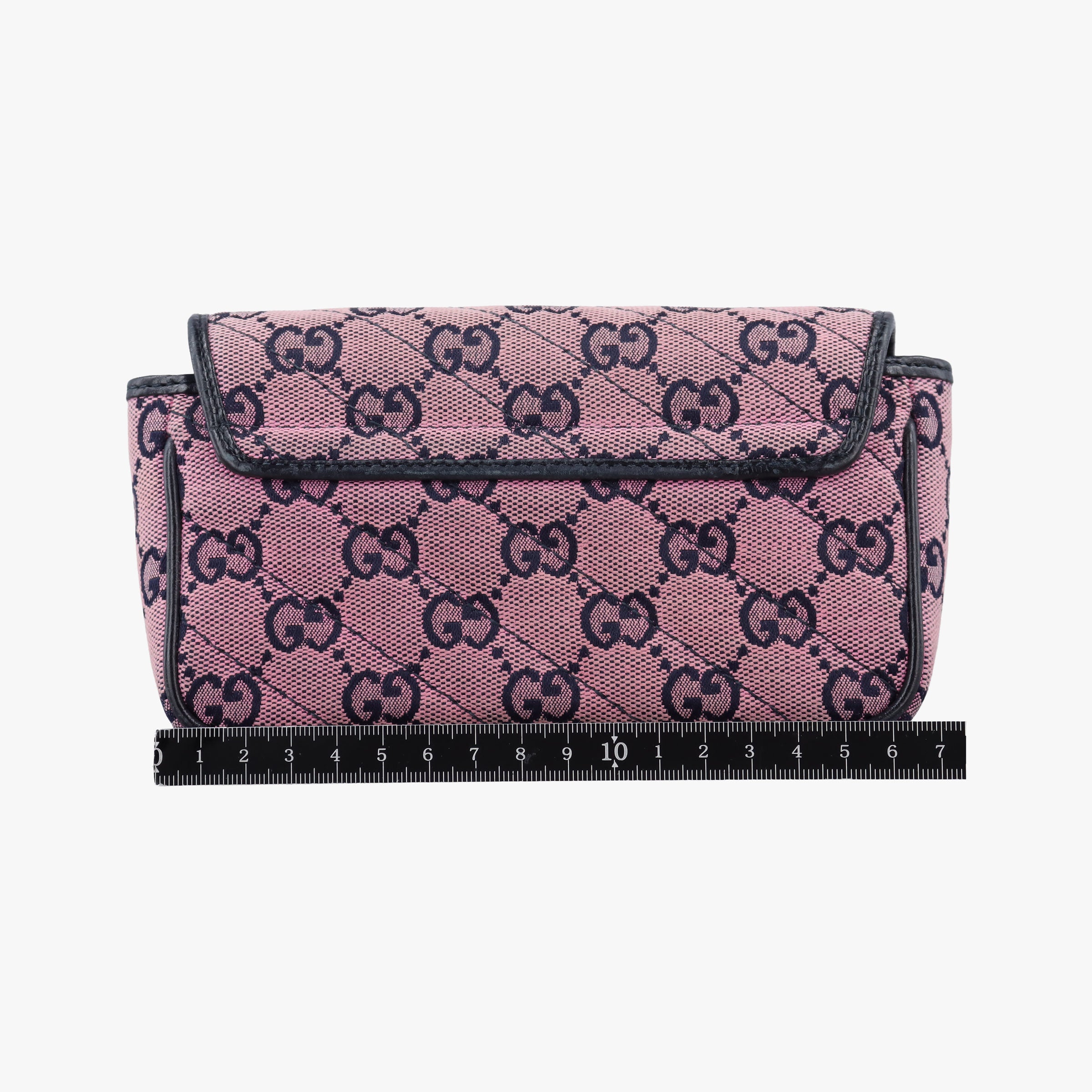 Pre-owned Gucci GG Marmont Pink canvas 476433 shoulderbag | stylenewstar
