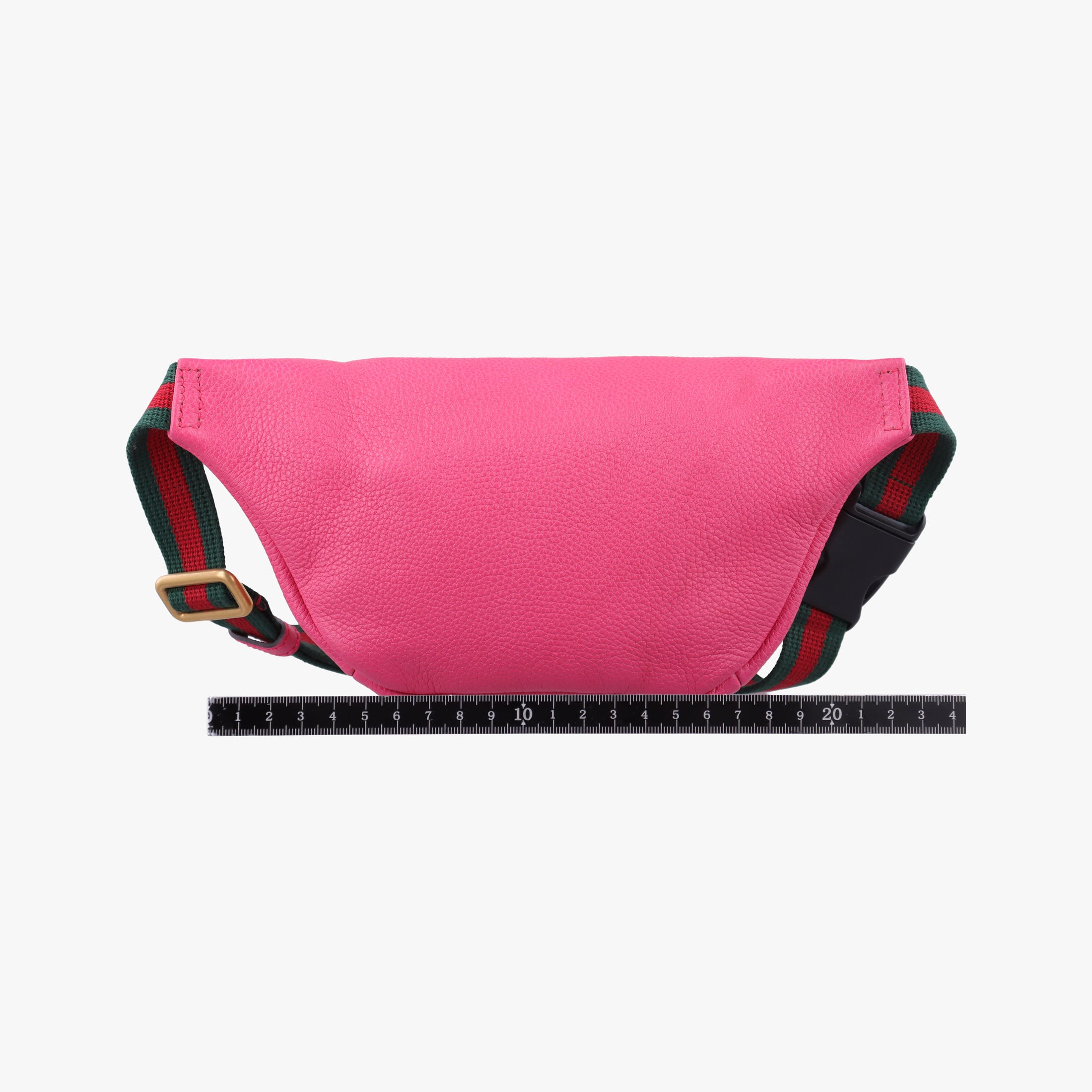 Pre-owned Gucci Gucci Print Rose Leather 527792 bum bag/waist bag | stylenewstar