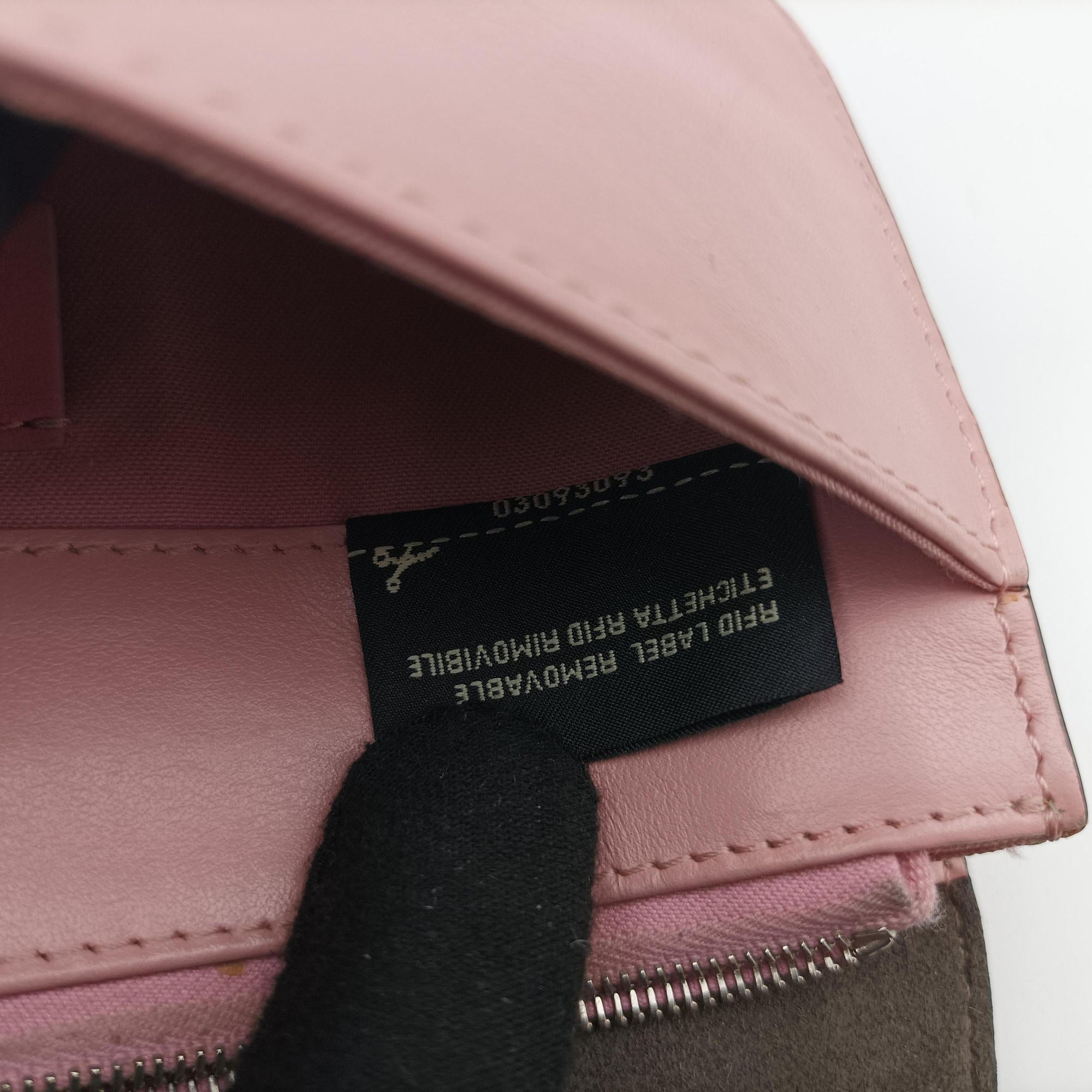 Pre-owned Fendi Monster Eyes Continental Multicolour Leather 8M0346 shoulderbag | stylenewstar
