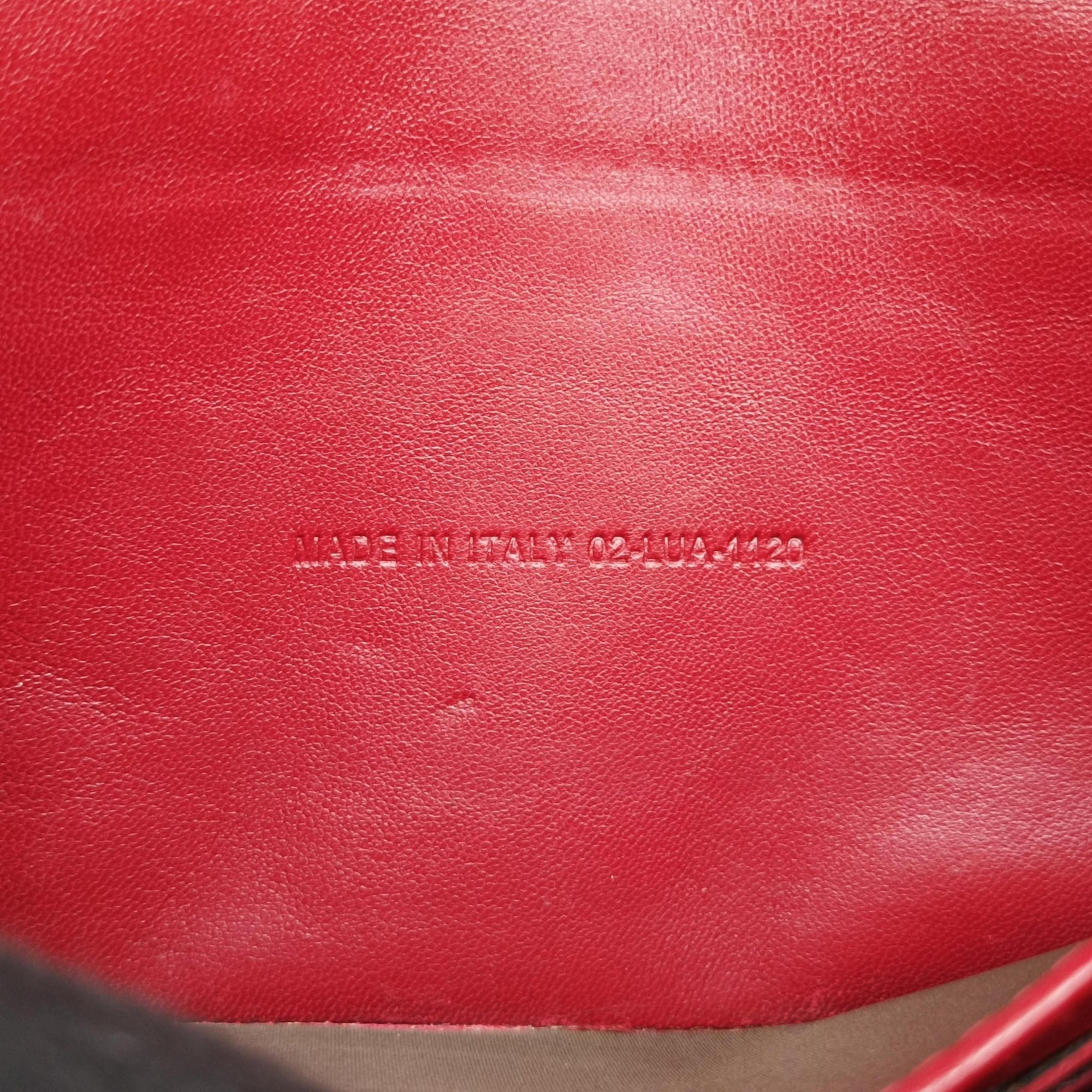 Vintage Christian Dior Miss Dior Cannage New Rock Red Patent  shoulderbag | stylenewstar