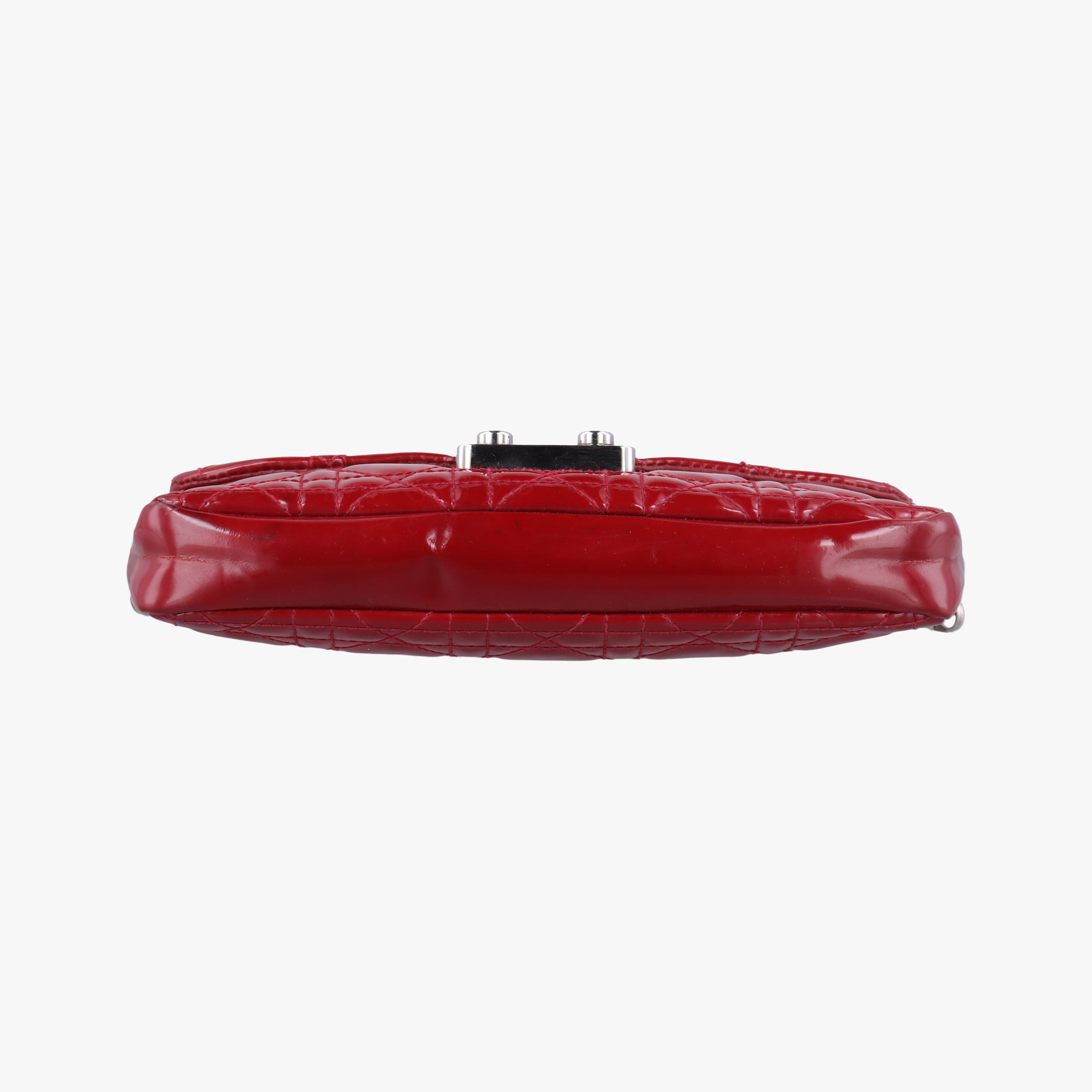Vintage Christian Dior Miss Dior Cannage New Rock Red Patent  shoulderbag | stylenewstar