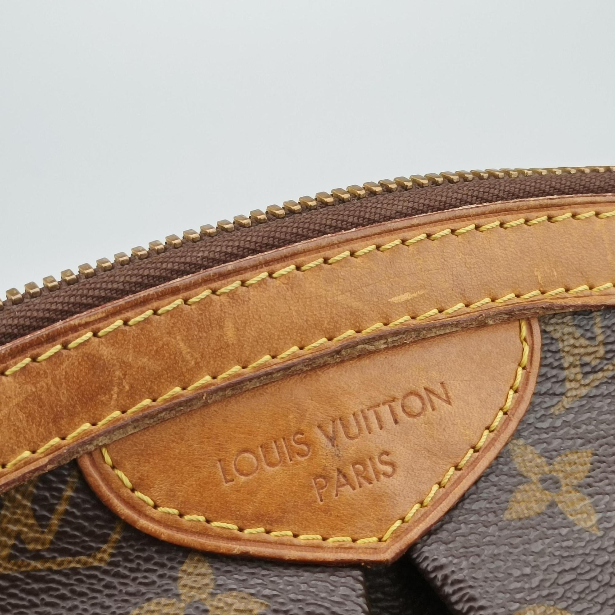 Pre-owned Louis Vuitton TIVOLI PM brown Monogram Canvas M40143 handbag | stylenewstar
