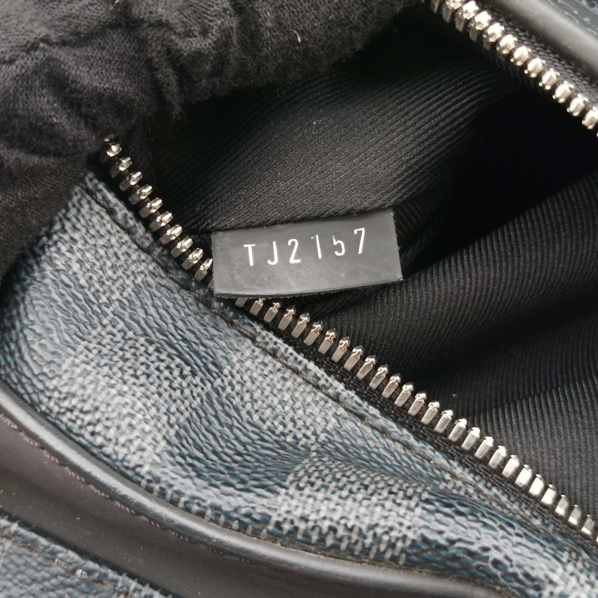 Pre-owned Louis Vuitton Josh Noir Damier Graphite N64424 backpack/rucksack | stylenewstar