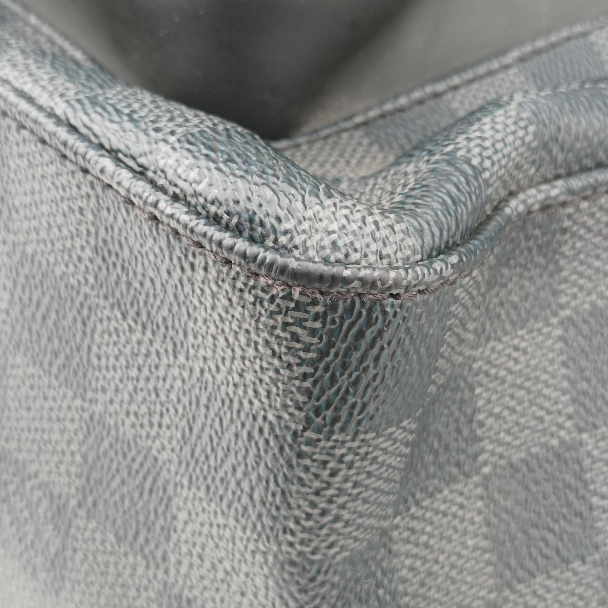 Pre-owned Louis Vuitton Josh Noir Damier Graphite N64424 backpack/rucksack | stylenewstar