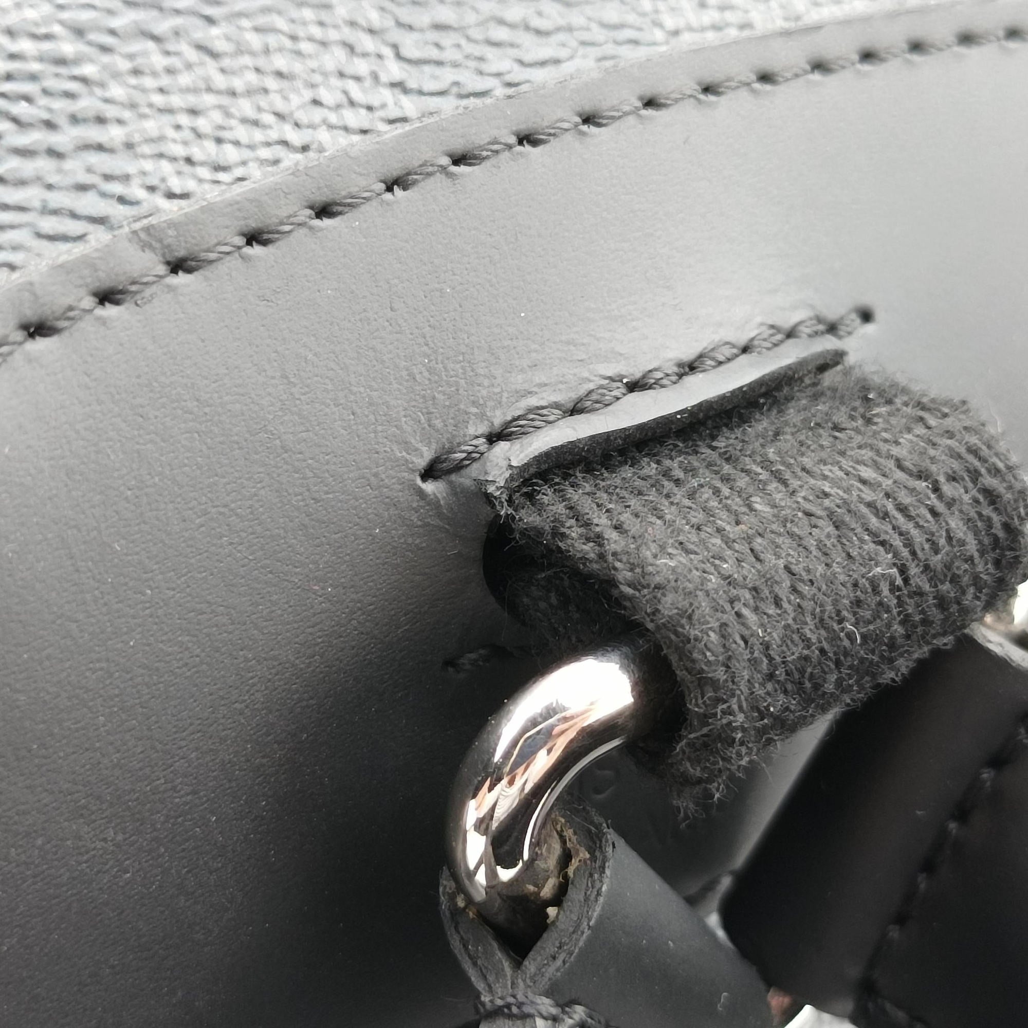 Pre-owned Louis Vuitton Josh Noir Damier Graphite N64424 backpack/rucksack | stylenewstar