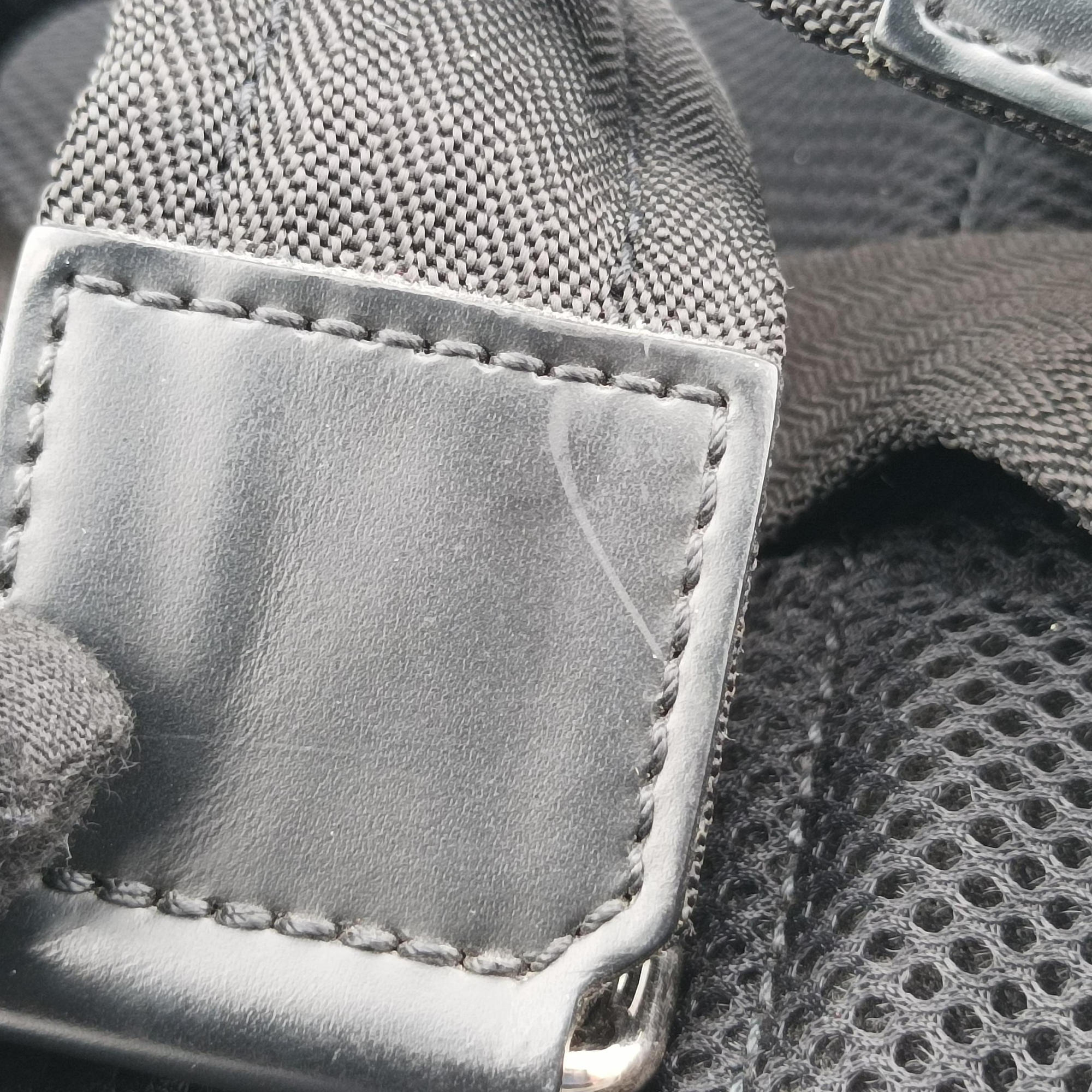 Pre-owned Louis Vuitton Mikael Noir Damier Graphite N45279 backpack/rucksack | stylenewstar