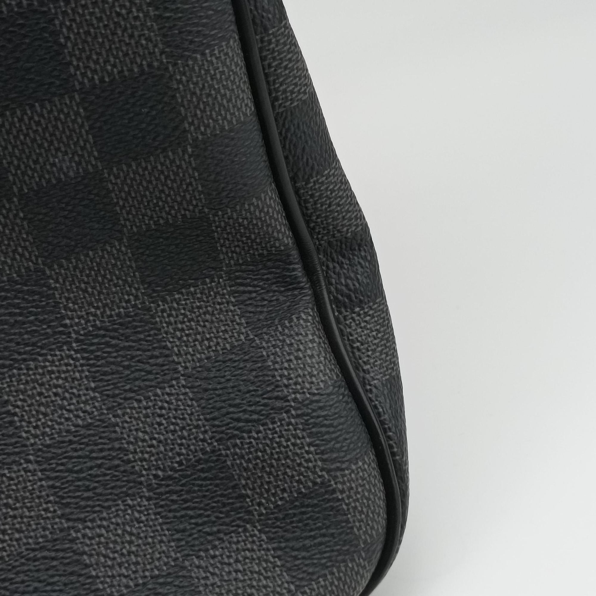 Pre-owned Louis Vuitton Mikael Noir Damier Graphite N45279 backpack/rucksack | stylenewstar