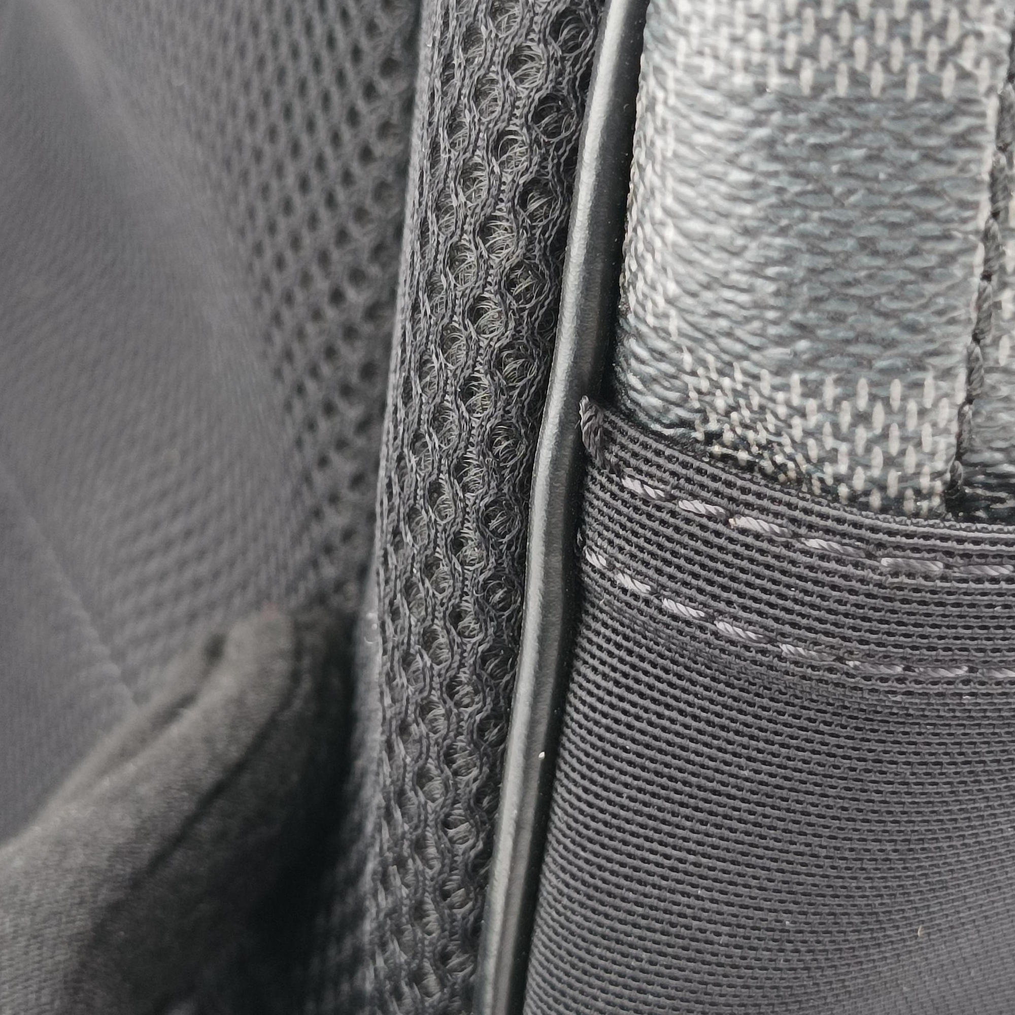 Pre-owned Louis Vuitton Mikael Noir Damier Graphite N45279 backpack/rucksack | stylenewstar