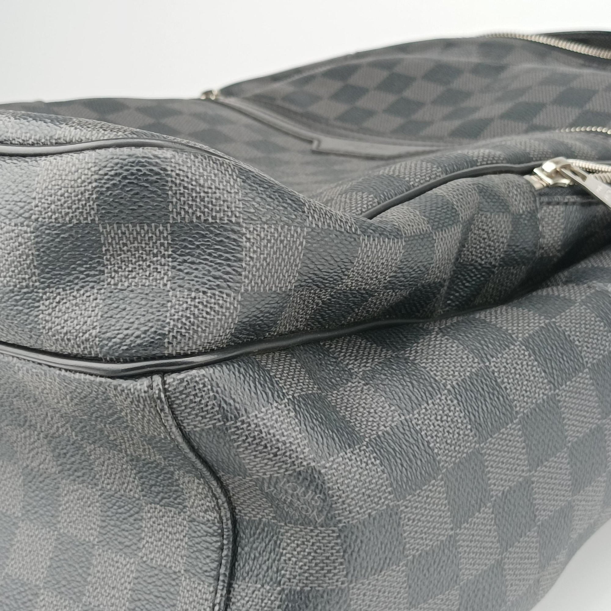 Pre-owned Louis Vuitton Mikael Noir Damier Graphite N45279 backpack/rucksack | stylenewstar
