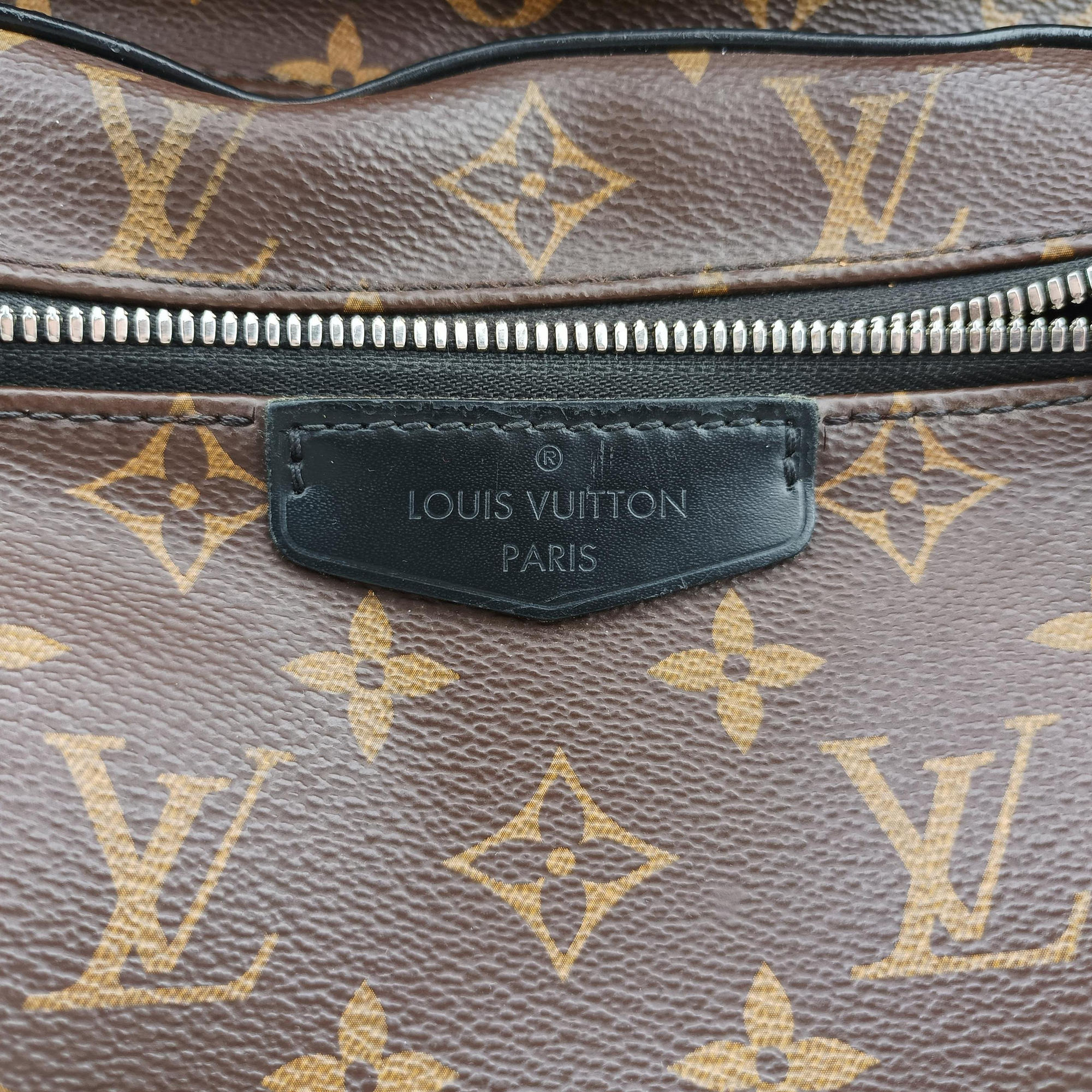 Secondhand Louis Vuitton Josh NV Brown Monogram Macassar Canvas M45349 backpack/rucksack | stylenewstar
