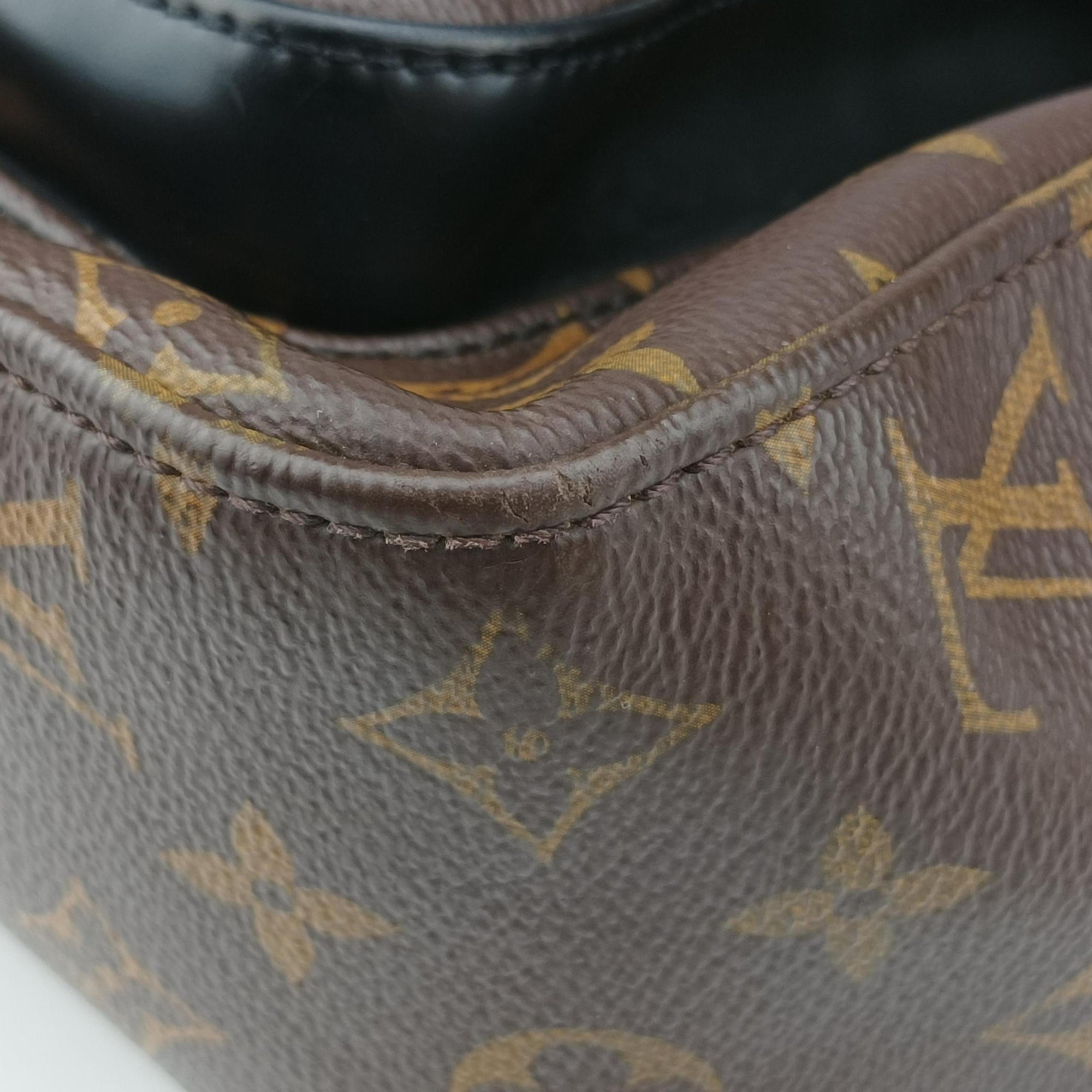 Secondhand Louis Vuitton Josh NV Brown Monogram Macassar Canvas M45349 backpack/rucksack | stylenewstar
