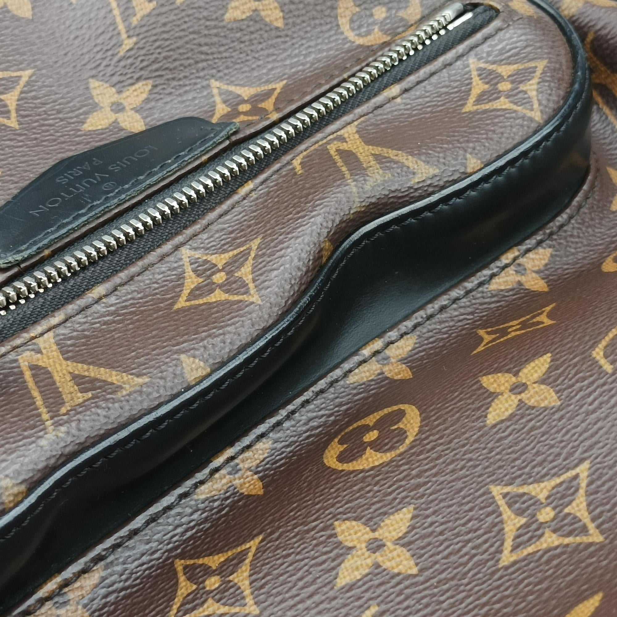 Secondhand Louis Vuitton Josh NV Brown Monogram Macassar Canvas M45349 backpack/rucksack | stylenewstar