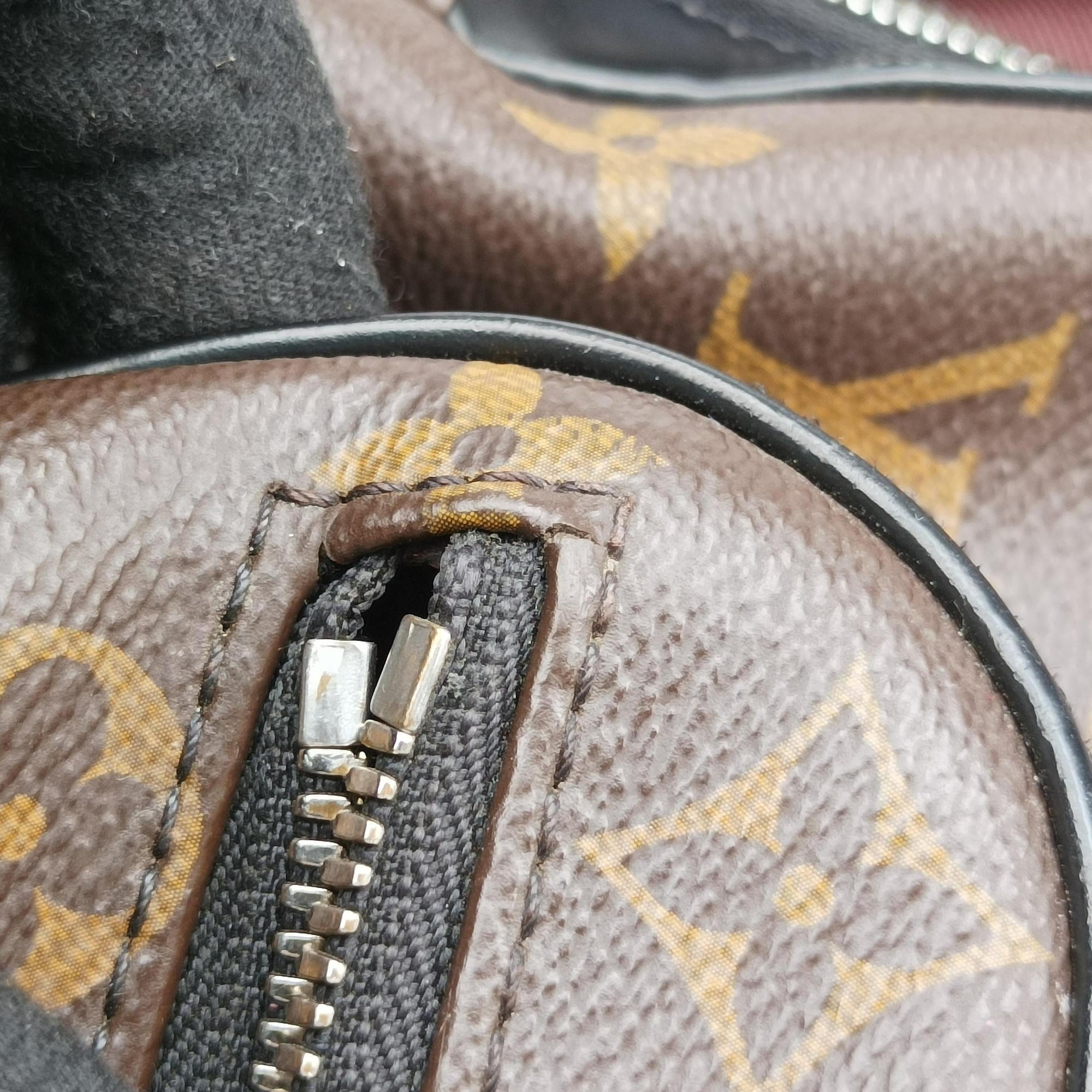 Secondhand Louis Vuitton Josh NV Brown Monogram Macassar Canvas M45349 backpack/rucksack | stylenewstar
