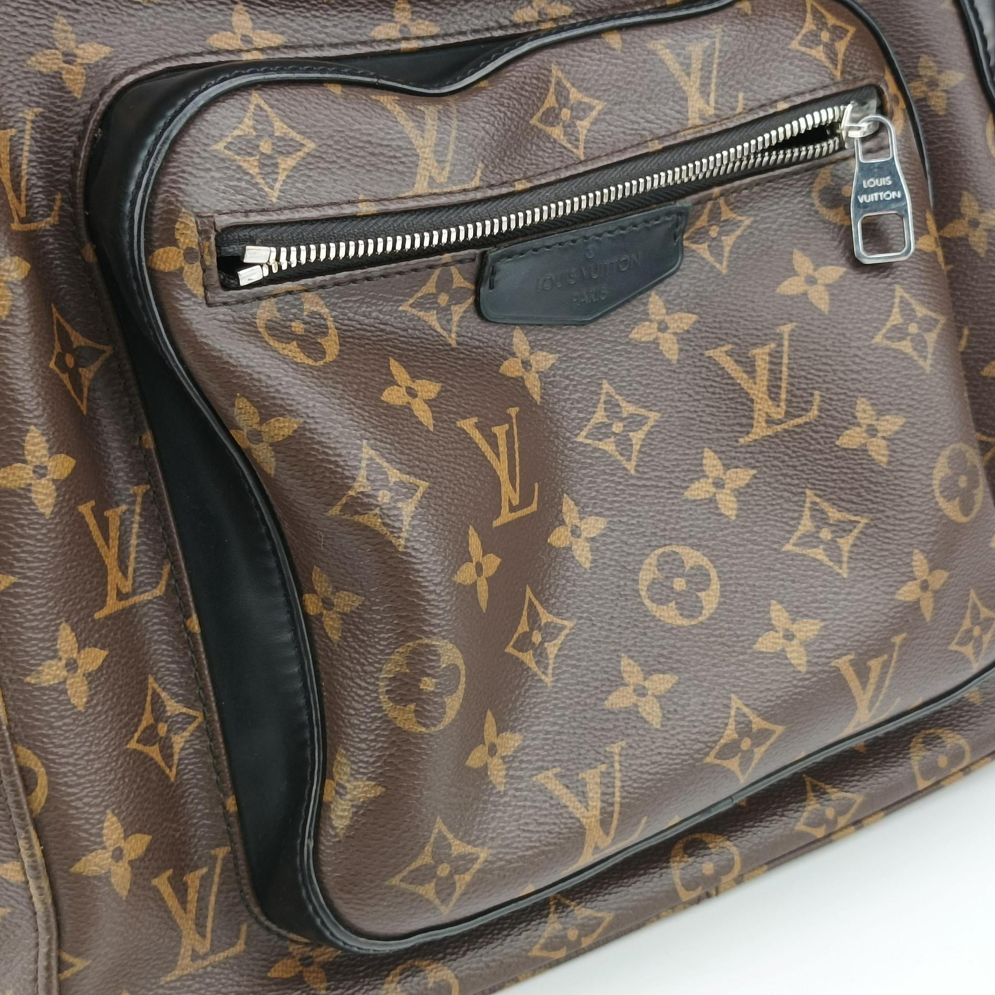 Secondhand Louis Vuitton Josh NV Brown Monogram Macassar Canvas M45349 backpack/rucksack | stylenewstar