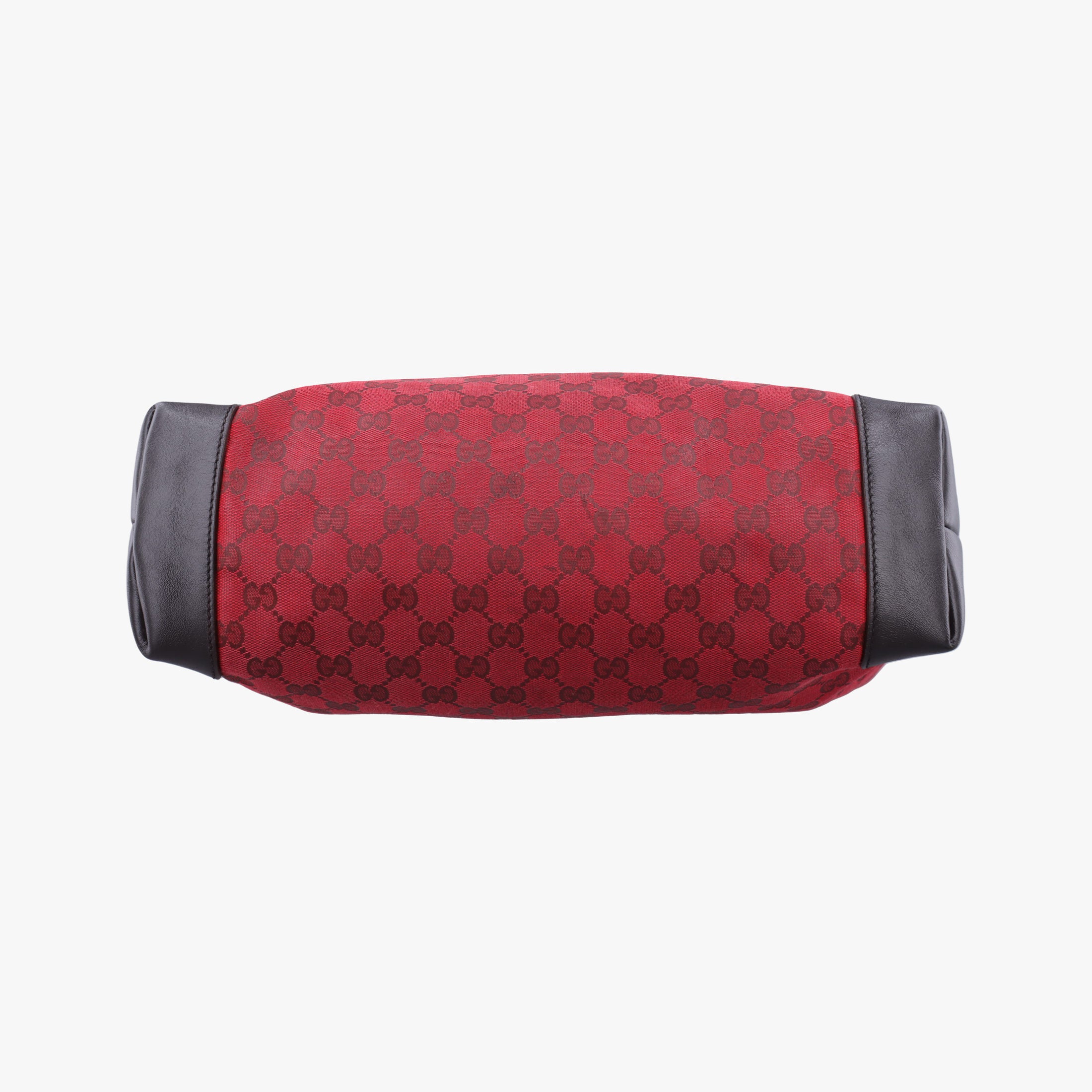 Pre-owned Gucci GG Canvas Red Canvas × Leather 308930 shoulderbag | stylenewstar