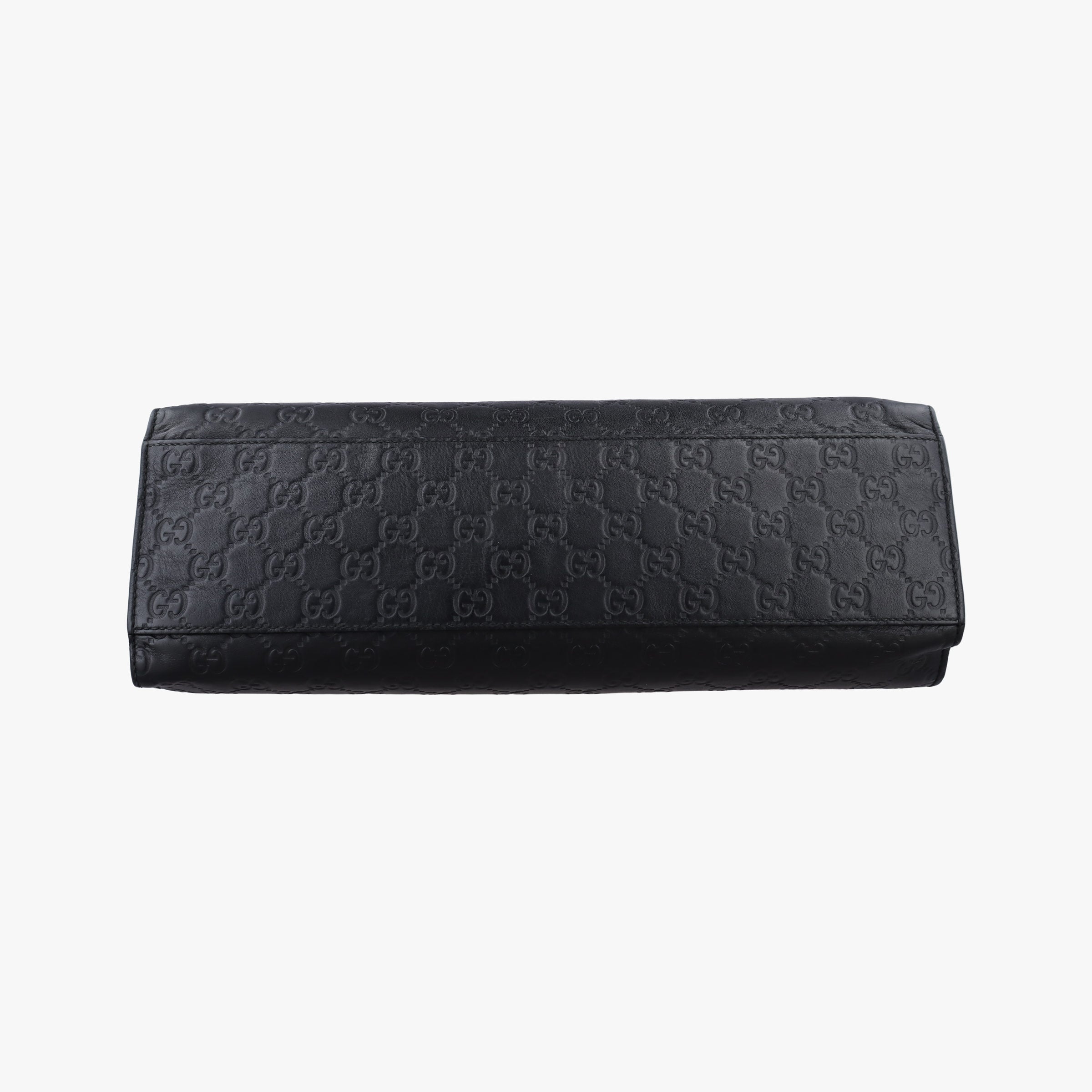 Pre-owned Gucci Emily Black Leather 295403 shoulderbag | stylenewstar