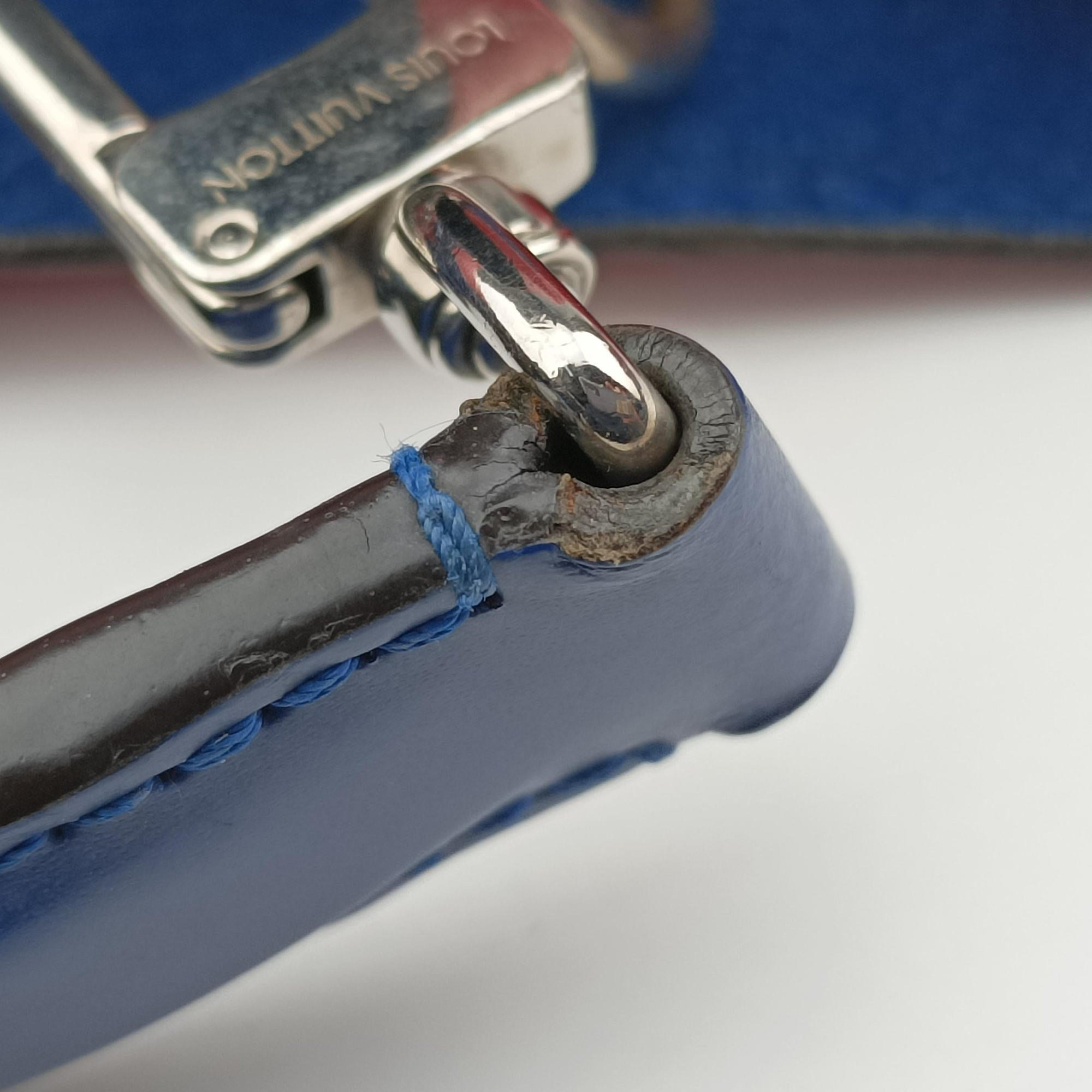 Pre-owned Louis Vuitton NéONOé COQUELICOT×Blue Epi M54365 shoulderbag | stylenewstar