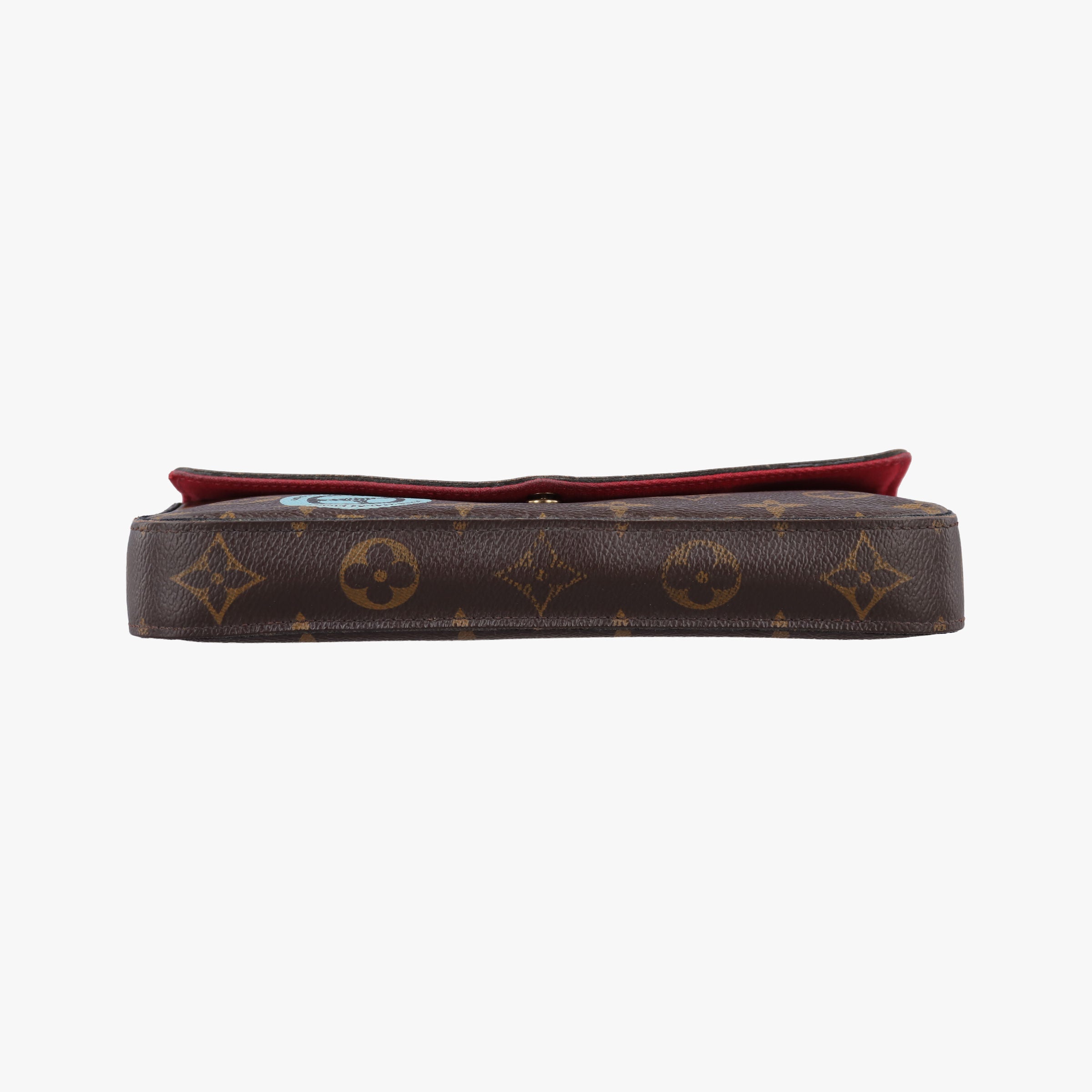 Pre-owned Louis Vuitton Felicie Pochette Brown×Multicolor Monogram Canvas M62145 shoulderbag | stylenewstar