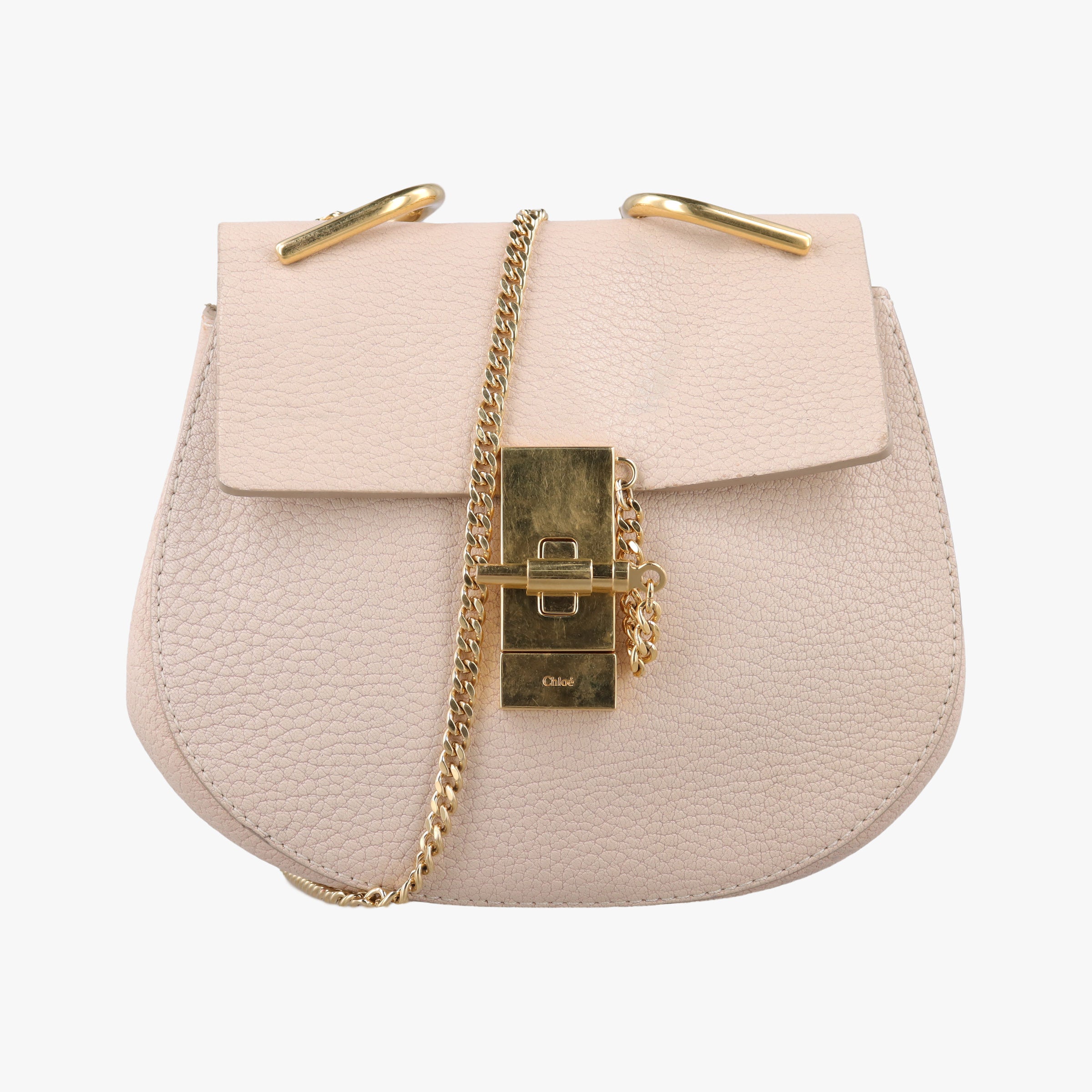 Pre-owned Chloe DREW Pink Leather  shoulderbag | stylenewstar