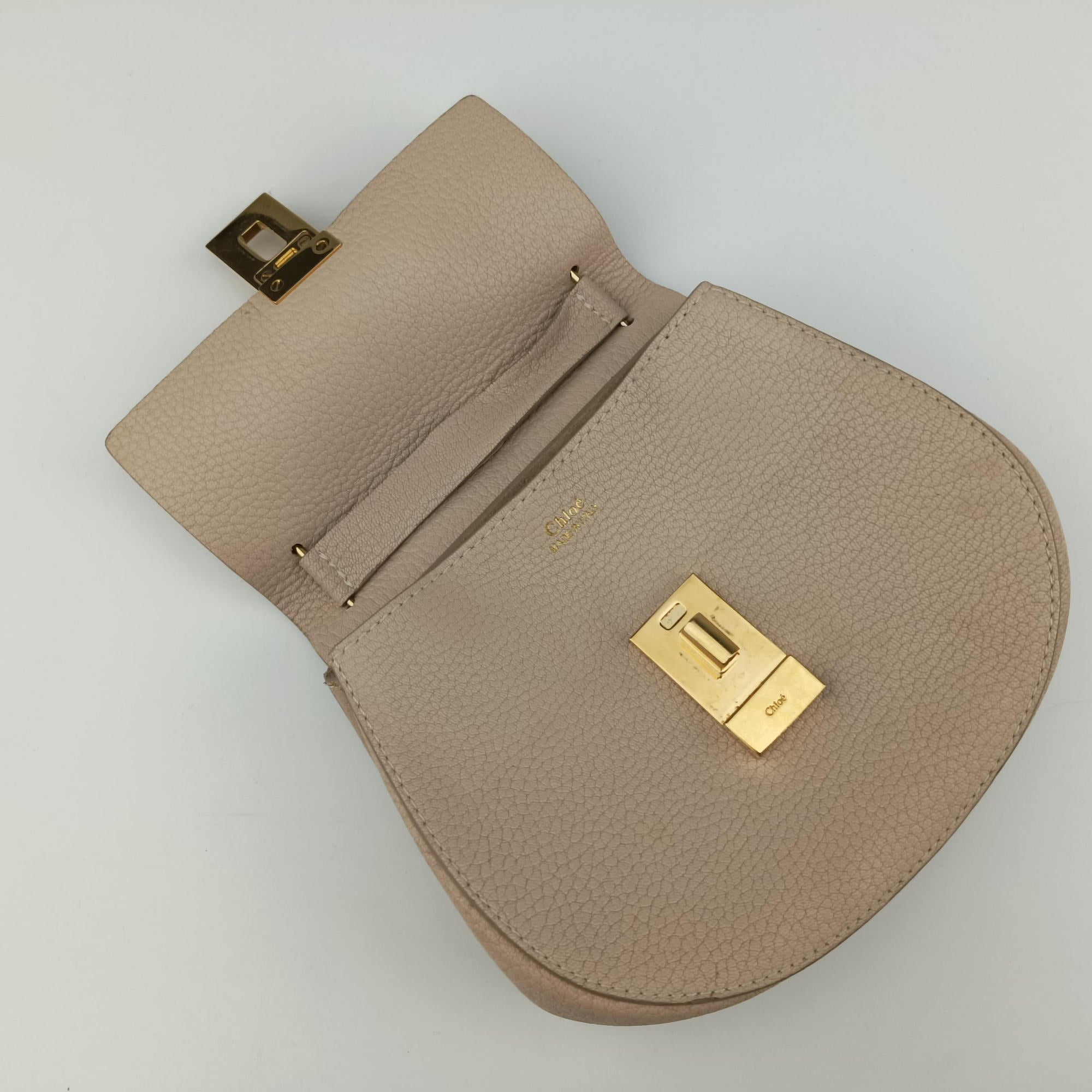 Pre-owned Chloe DREW Pink Leather  shoulderbag | stylenewstar