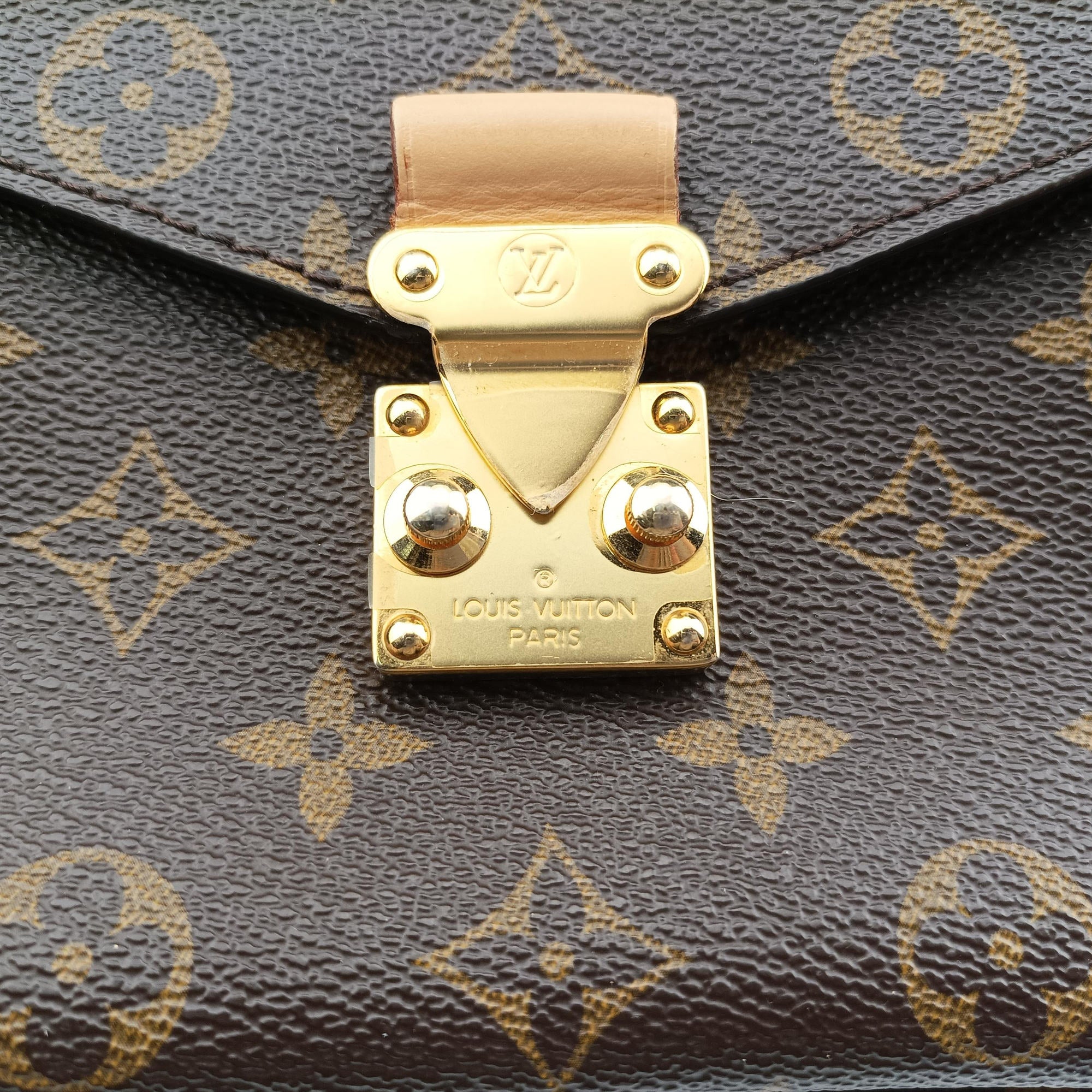Pre-owned Louis Vuitton Pochette Metis MM Brown Monogram Canvas M44875 shoulderbag | stylenewstar