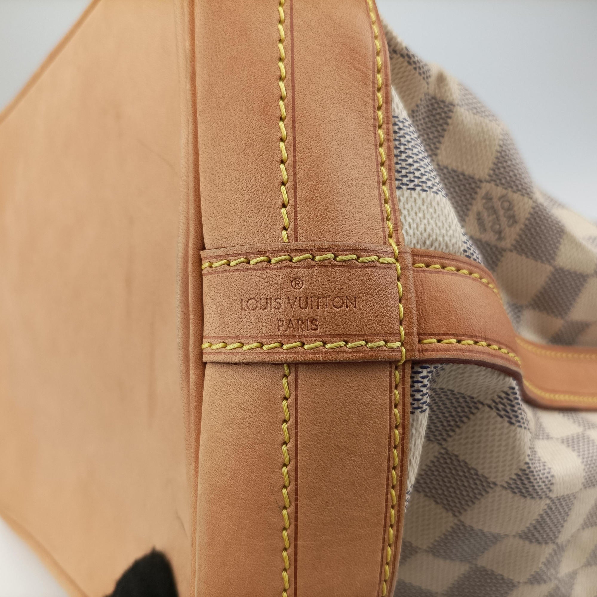 Pre-owned Louis Vuitton Noe AZUR Damier Canvas N42222 shoulderbag | stylenewstar