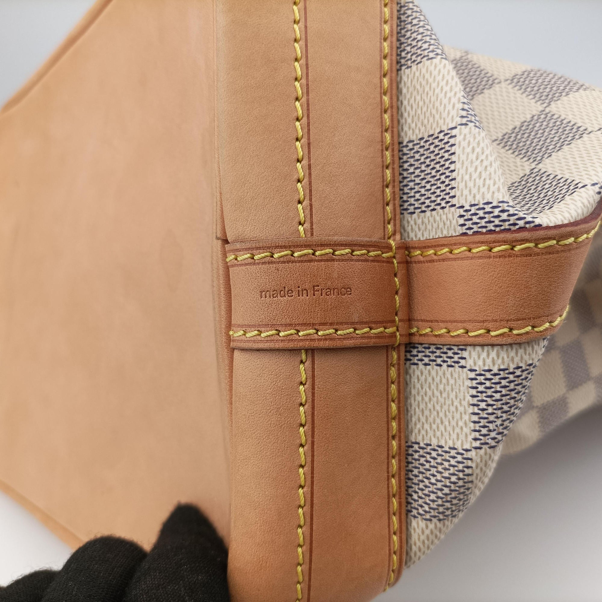 Pre-owned Louis Vuitton Noe AZUR Damier Canvas N42222 shoulderbag | stylenewstar