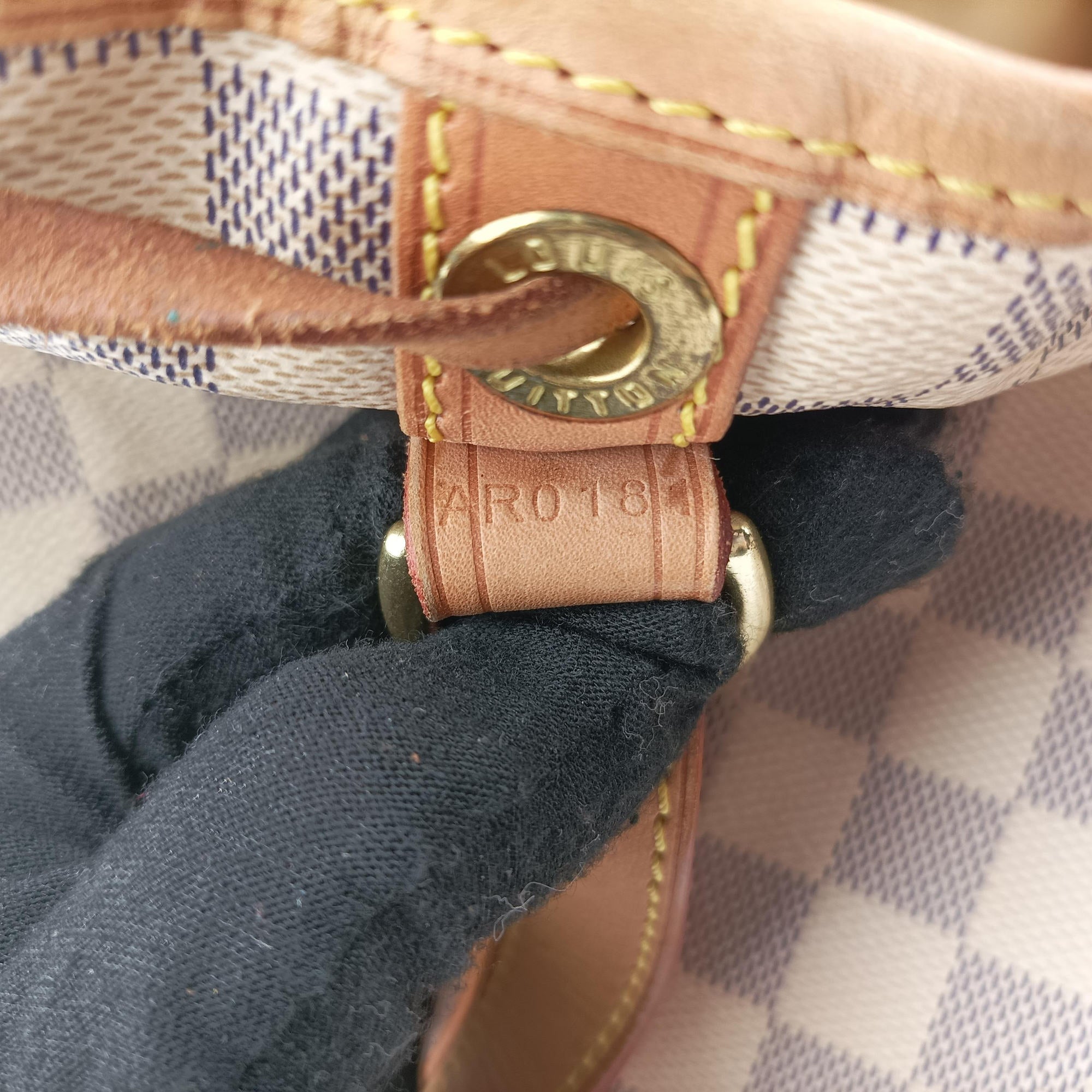 Pre-owned Louis Vuitton Noe AZUR Damier Canvas N42222 shoulderbag | stylenewstar