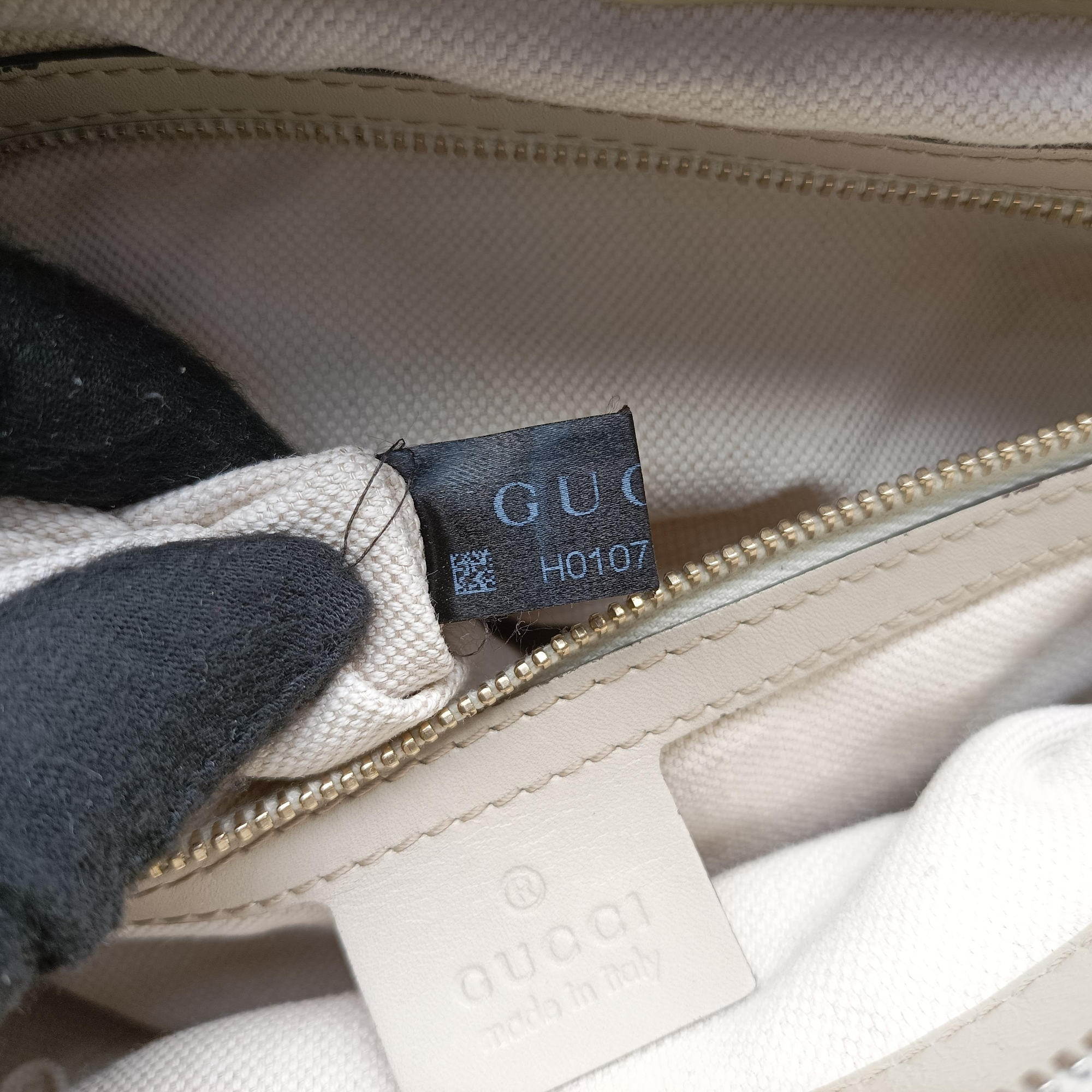 Vintage Gucci Mayfair Bow Tote Brown x White x Red x Green Canvas × Leather 257349 shoulderbag | stylenewstar
