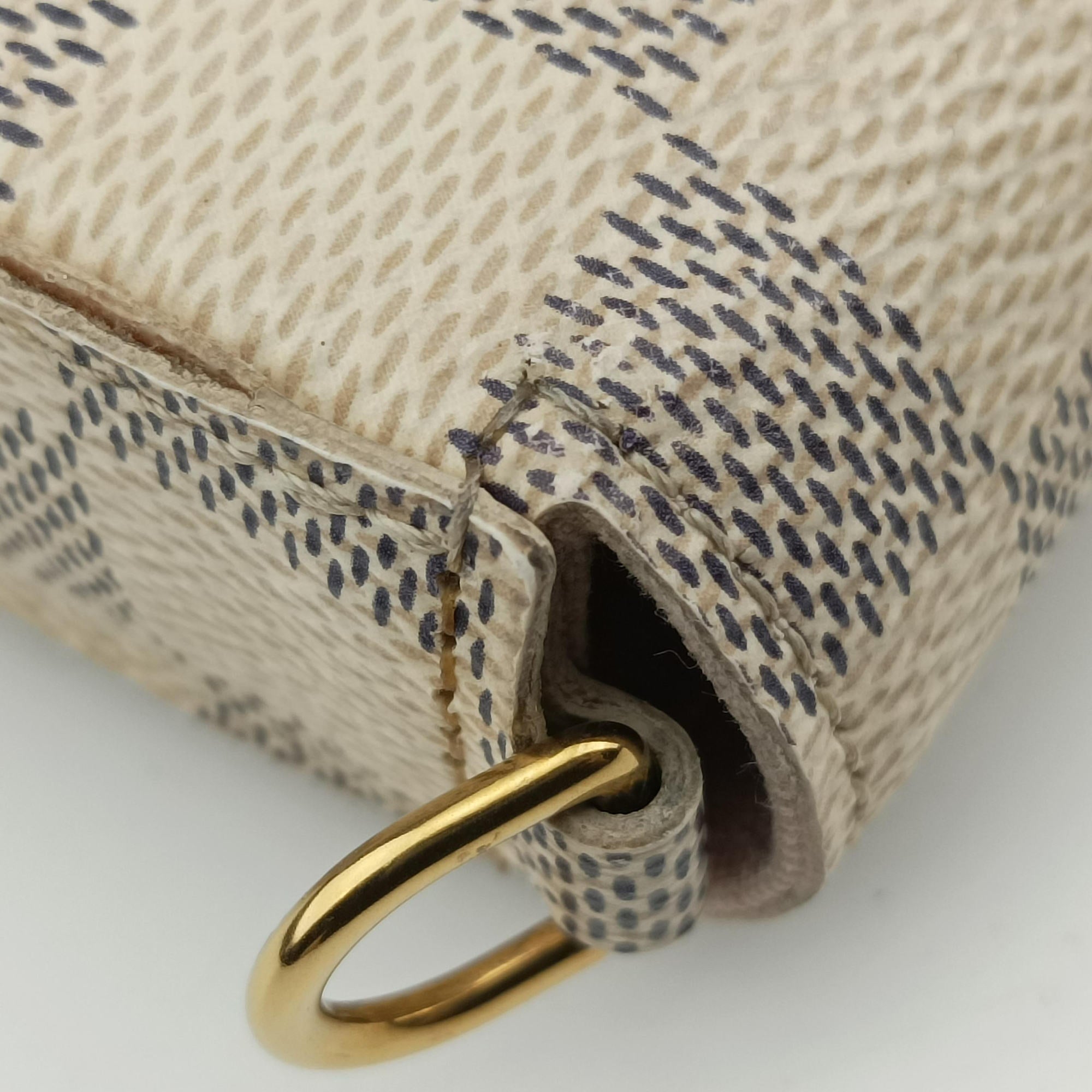 Secondhand Louis Vuitton Pochette Felicie Azur Damier Canvas N63106 shoulderbag | stylenewstar