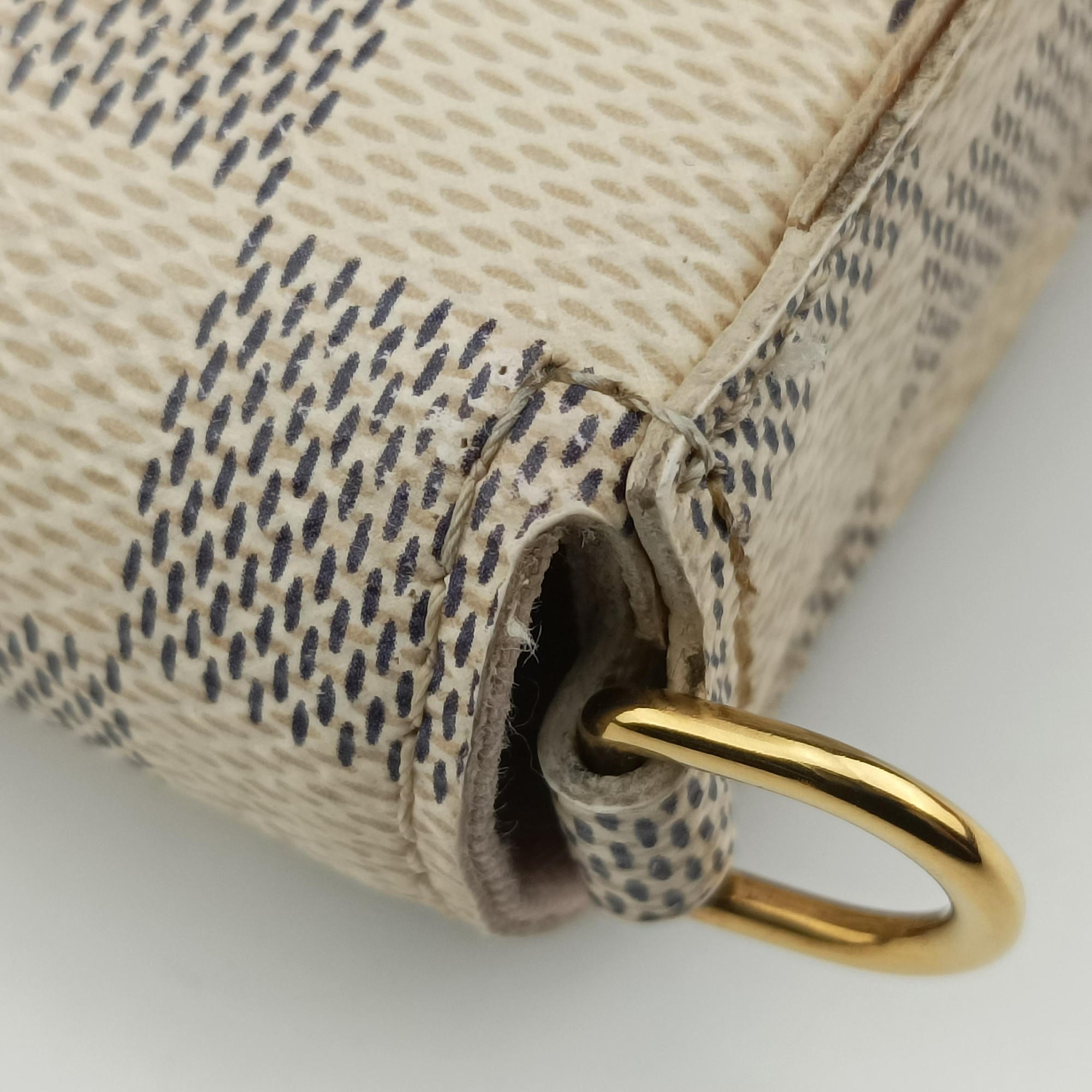 Secondhand Louis Vuitton Pochette Felicie Azur Damier Canvas N63106 shoulderbag | stylenewstar