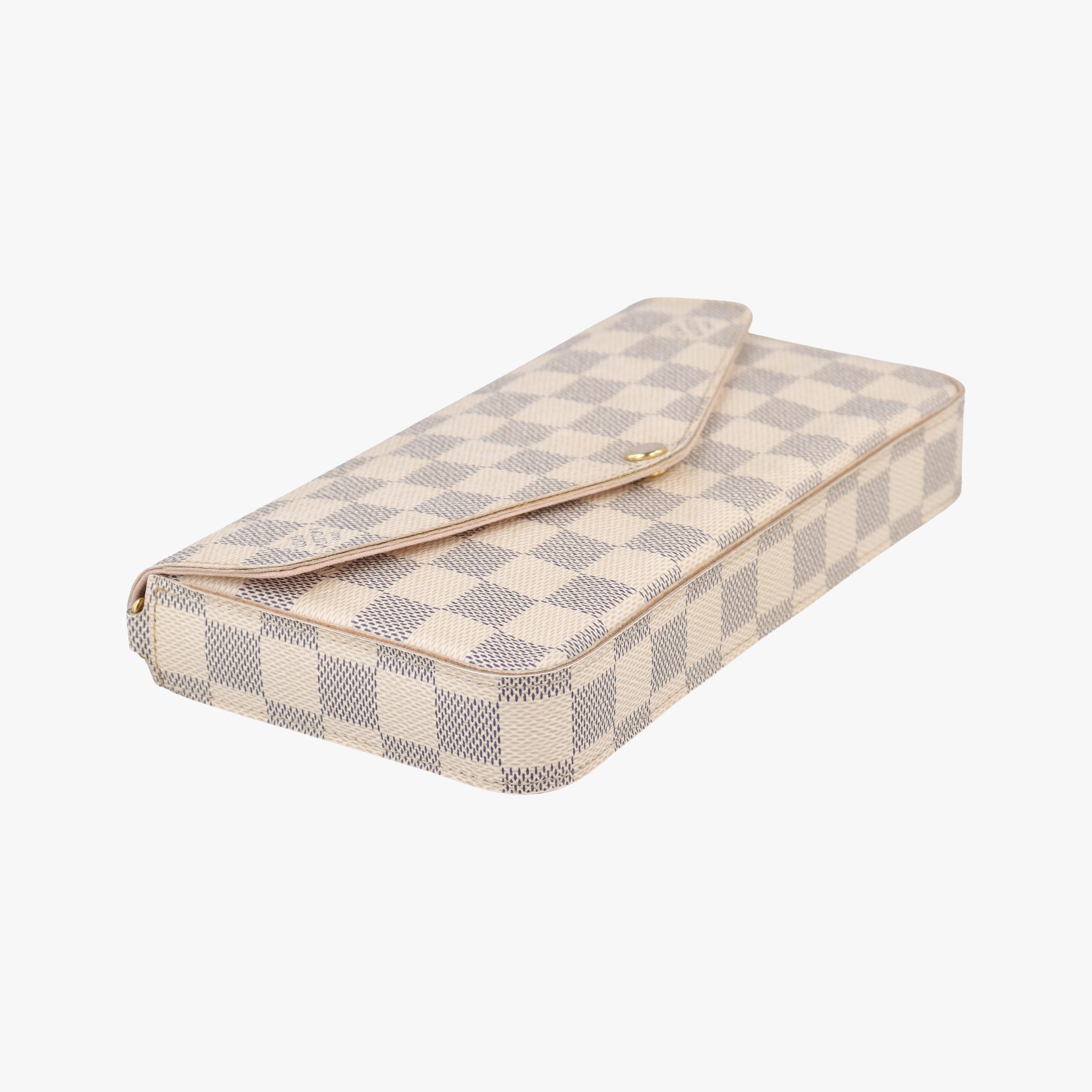 Secondhand Louis Vuitton Pochette Felicie Azur Damier Canvas N63106 shoulderbag | stylenewstar