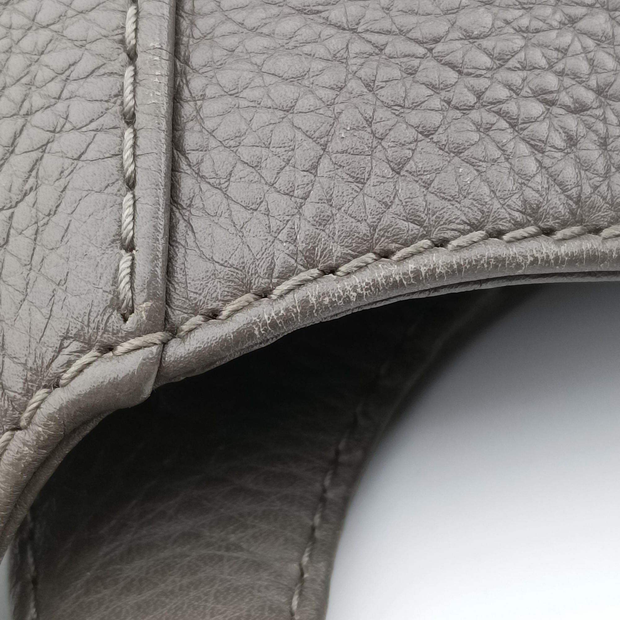 Secondhand Gucci Greenwich Medium Grey Leather 268747 handbag | stylenewstar