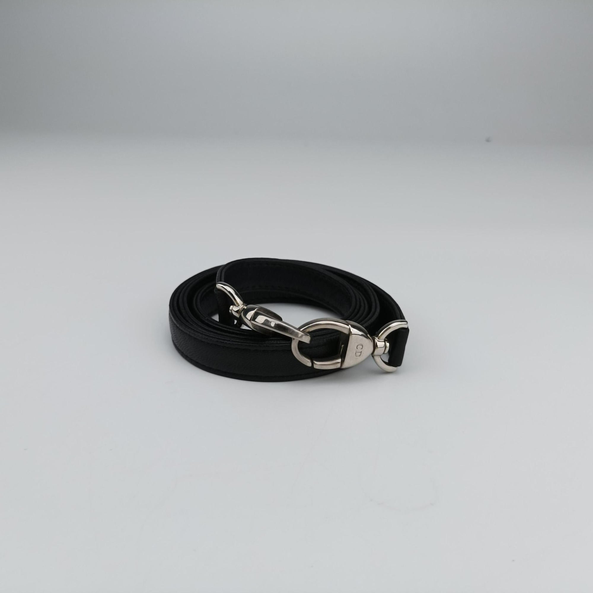 Vintage Christian Dior Lady Dior Black lambskin  shoulderbag | stylenewstar