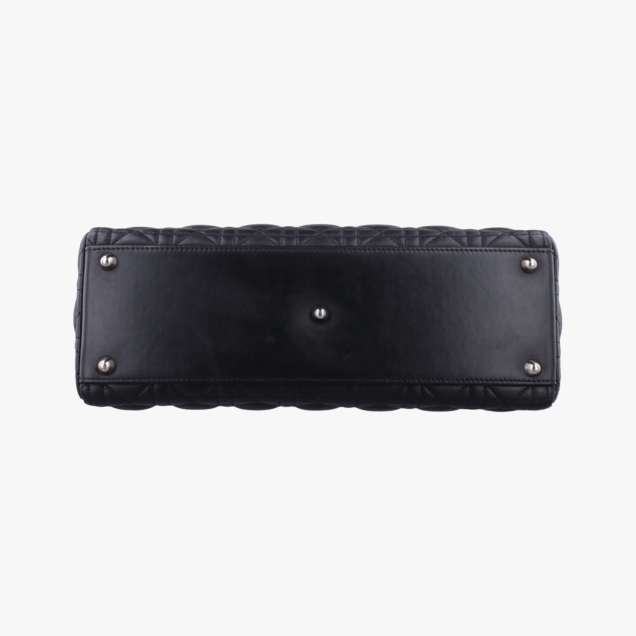 Vintage Christian Dior Lady Dior Black lambskin  shoulderbag | stylenewstar