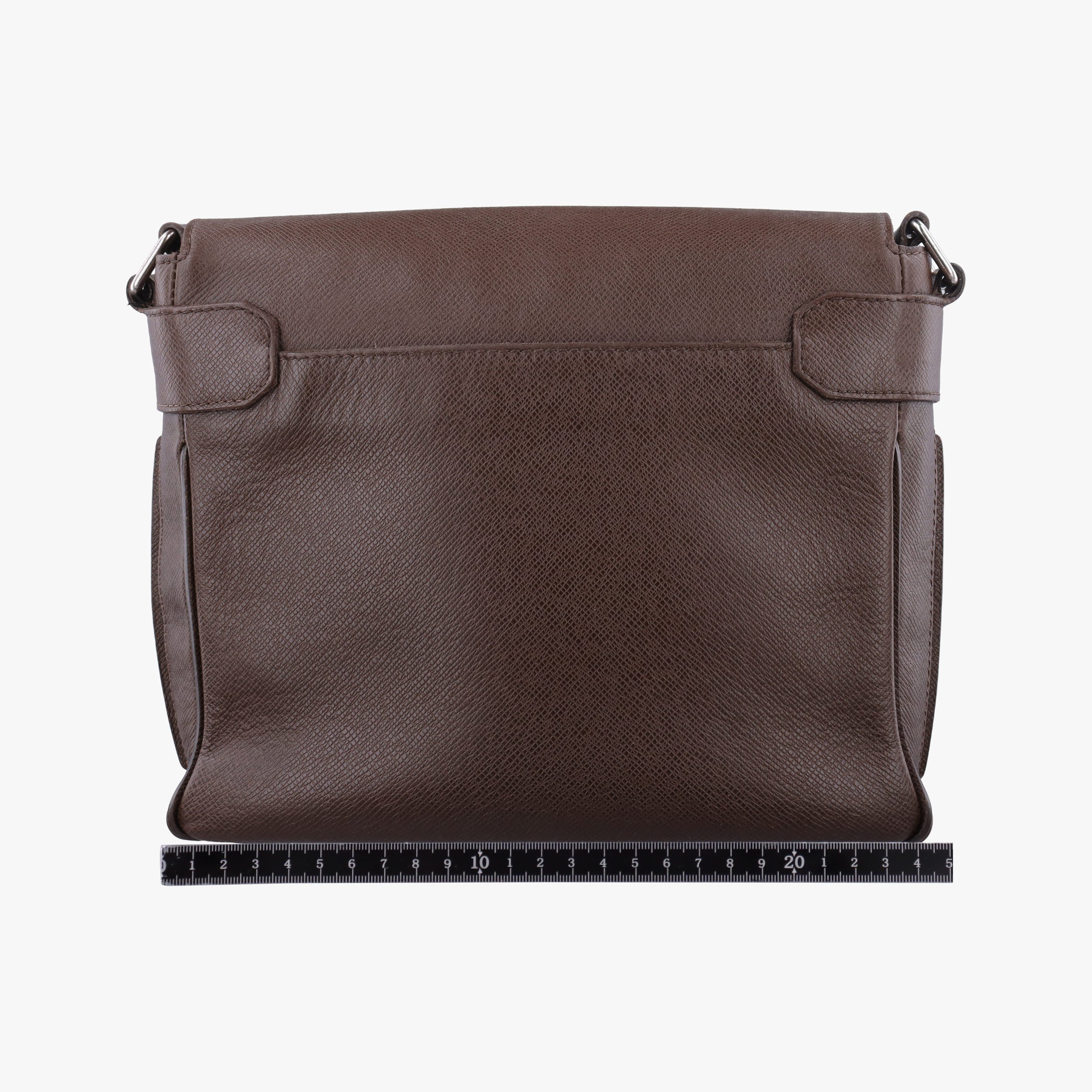 Pre-owned Louis Vuitton Roman MM Brown Taiga M32852 shoulderbag | stylenewstar