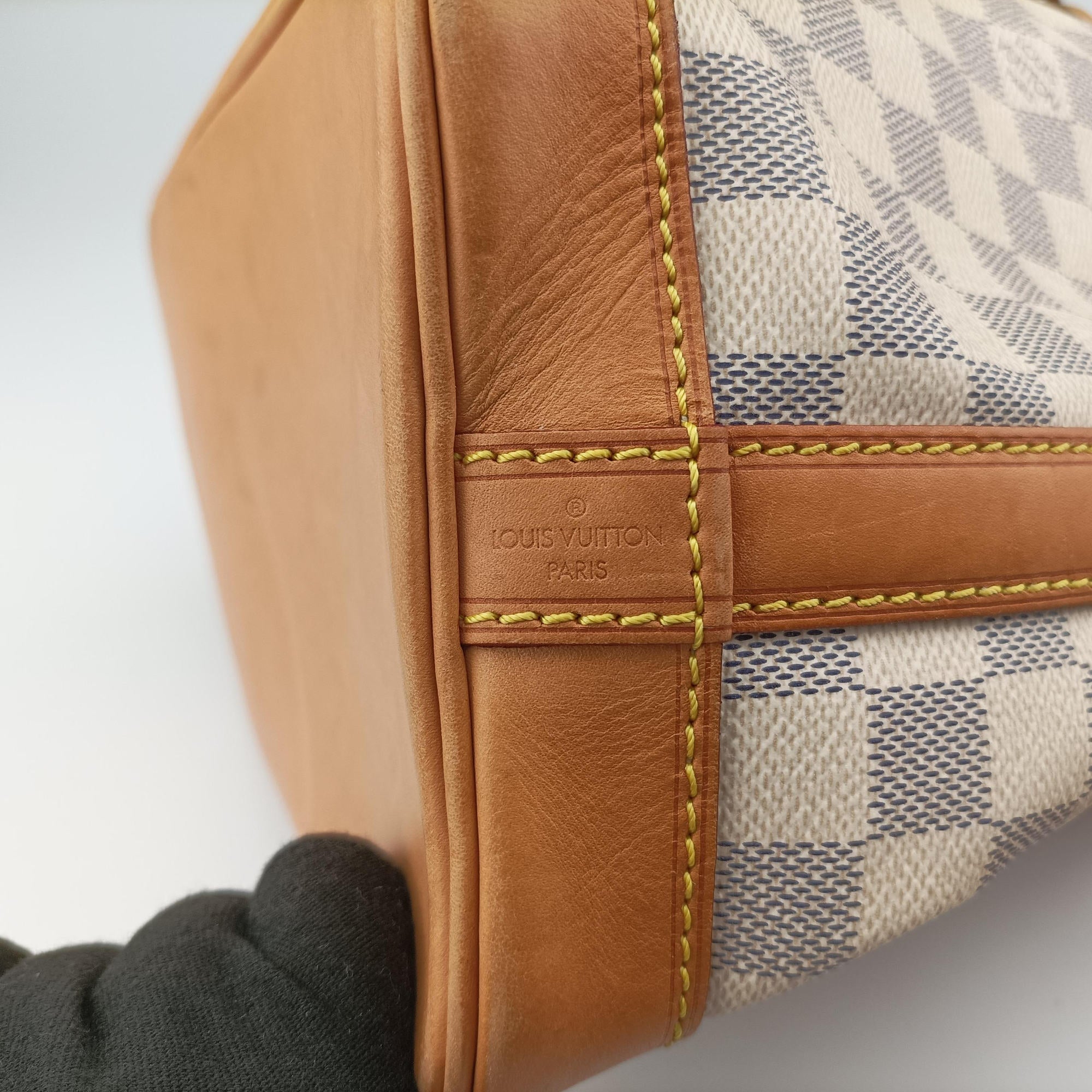 Secondhand Louis Vuitton NOé BB AZUR Damier Canvas N41220 shoulderbag | stylenewstar