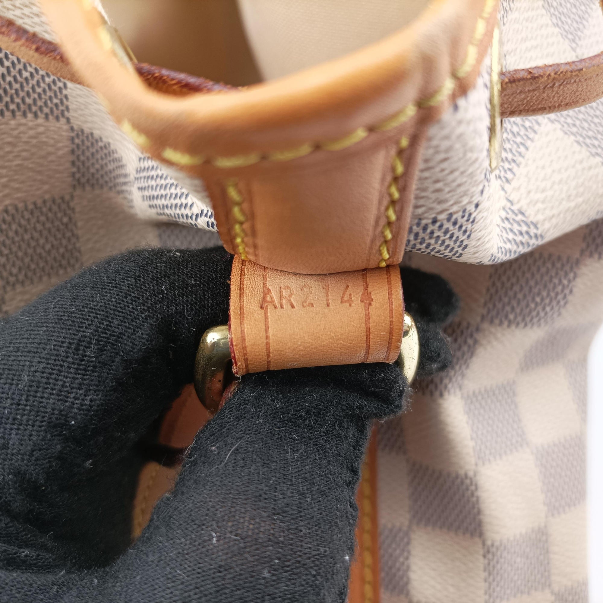 Secondhand Louis Vuitton NOé BB AZUR Damier Canvas N41220 shoulderbag | stylenewstar