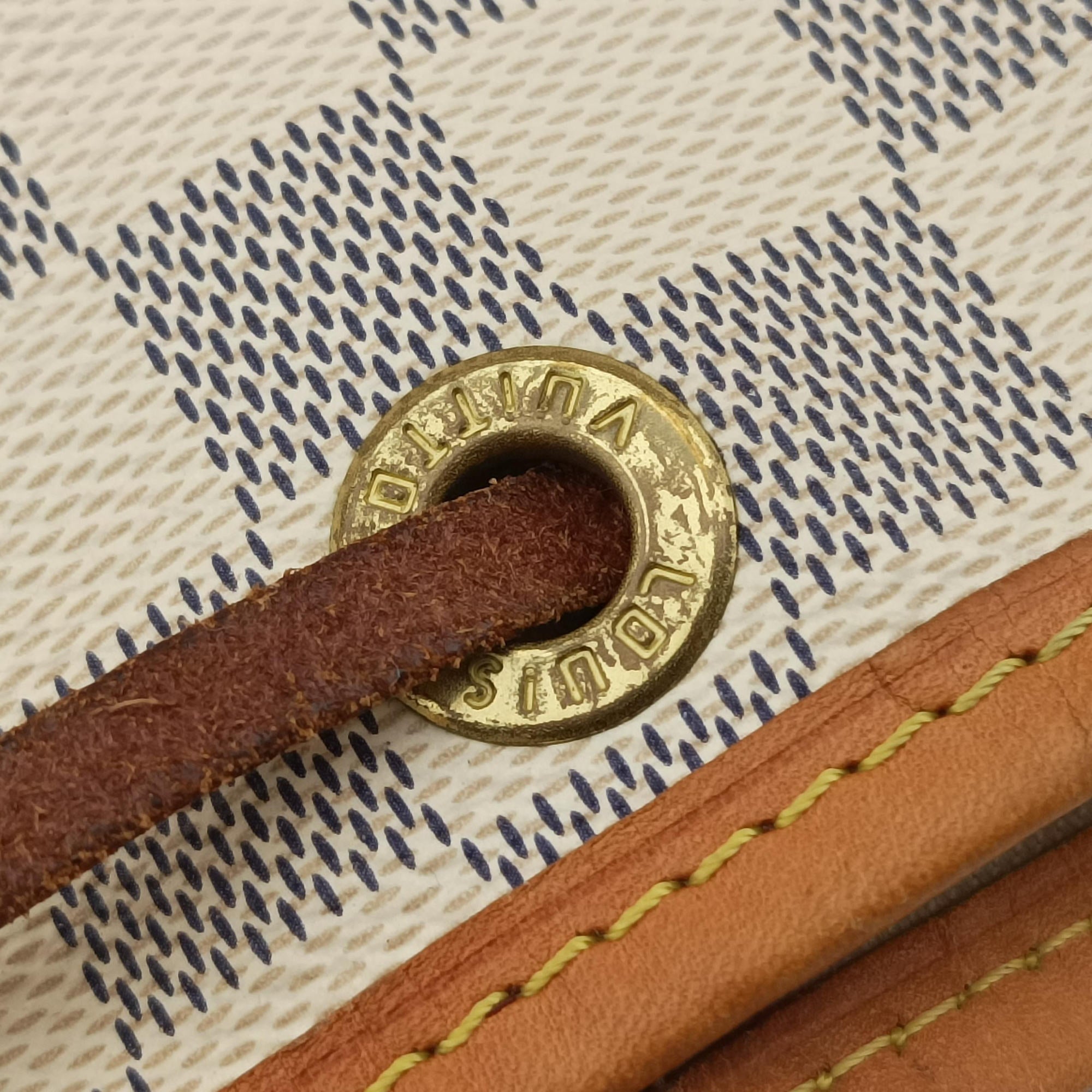 Secondhand Louis Vuitton NOé BB AZUR Damier Canvas N41220 shoulderbag | stylenewstar