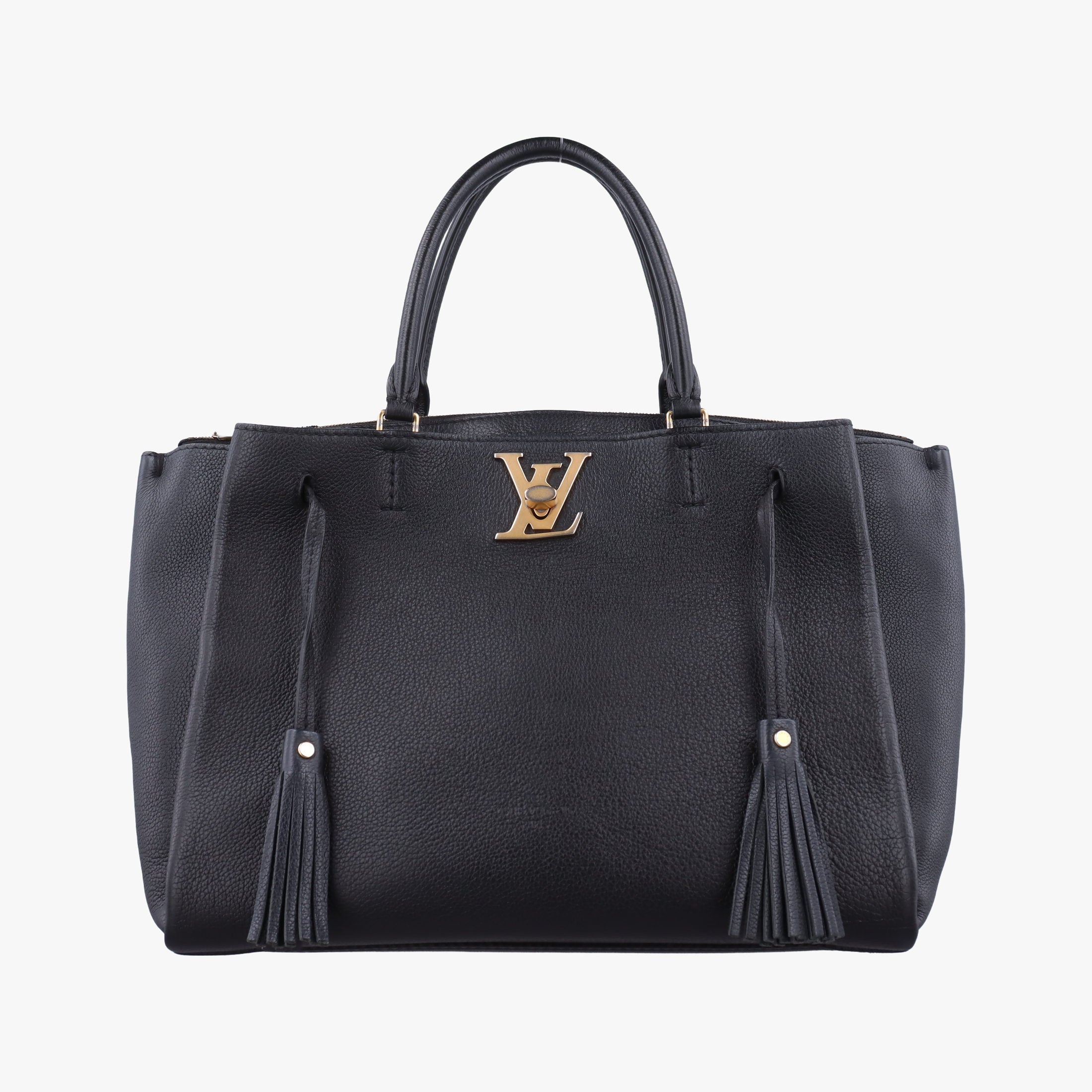 Pre-owned Louis Vuitton Rock Meto Black leather M54569 handbag | stylenewstar