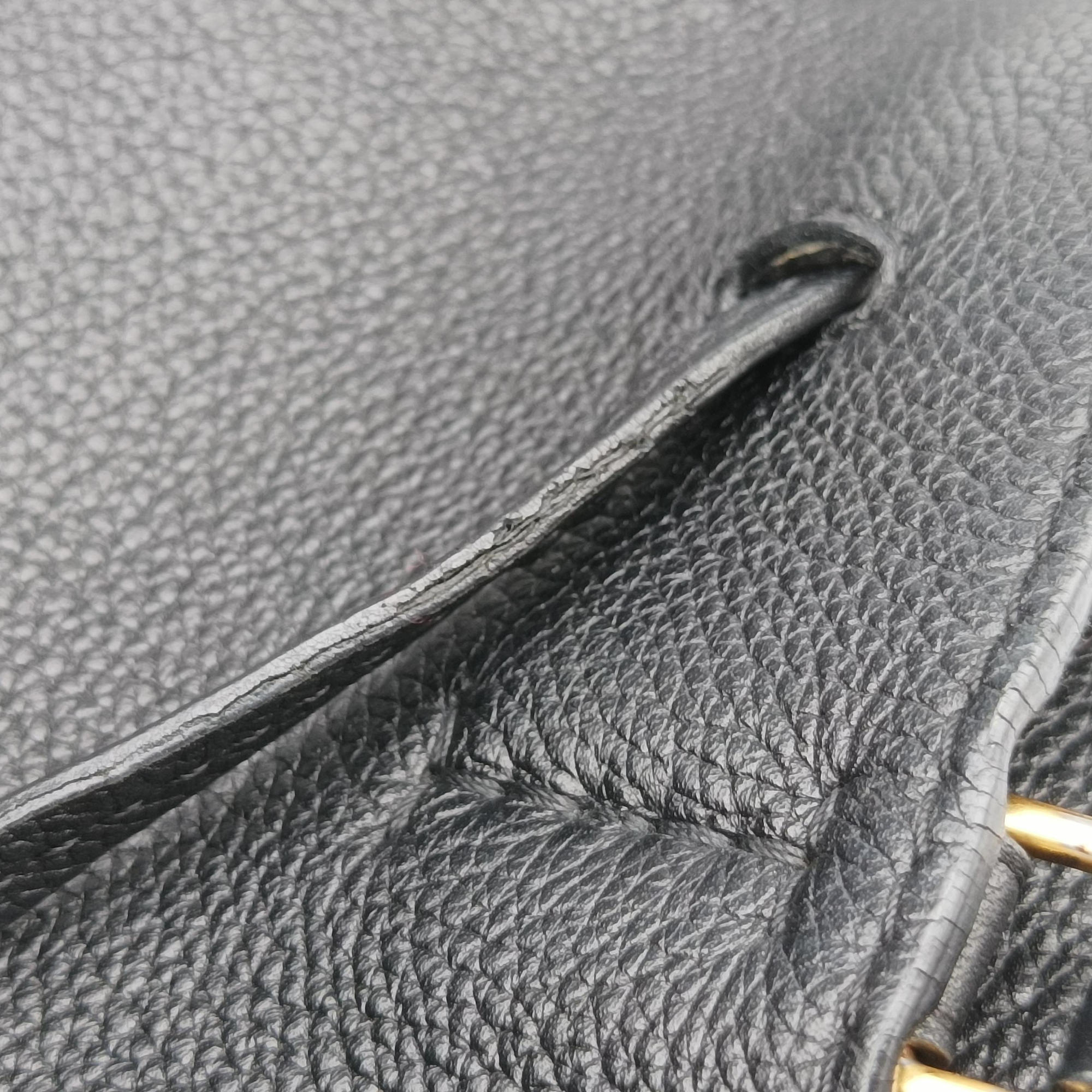 Pre-owned Louis Vuitton Rock Meto Black leather M54569 handbag | stylenewstar