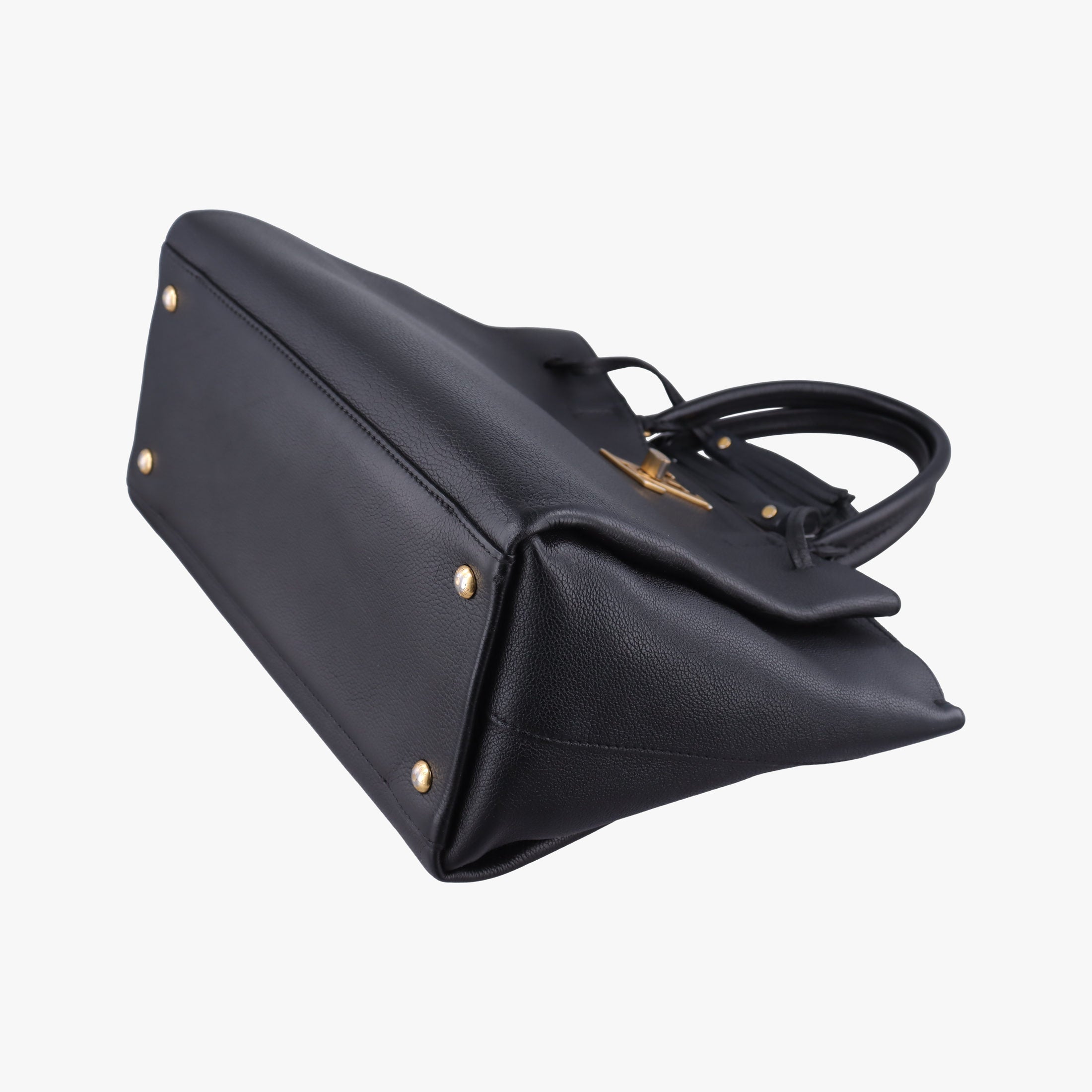 Pre-owned Louis Vuitton Rock Meto Black leather M54569 handbag | stylenewstar