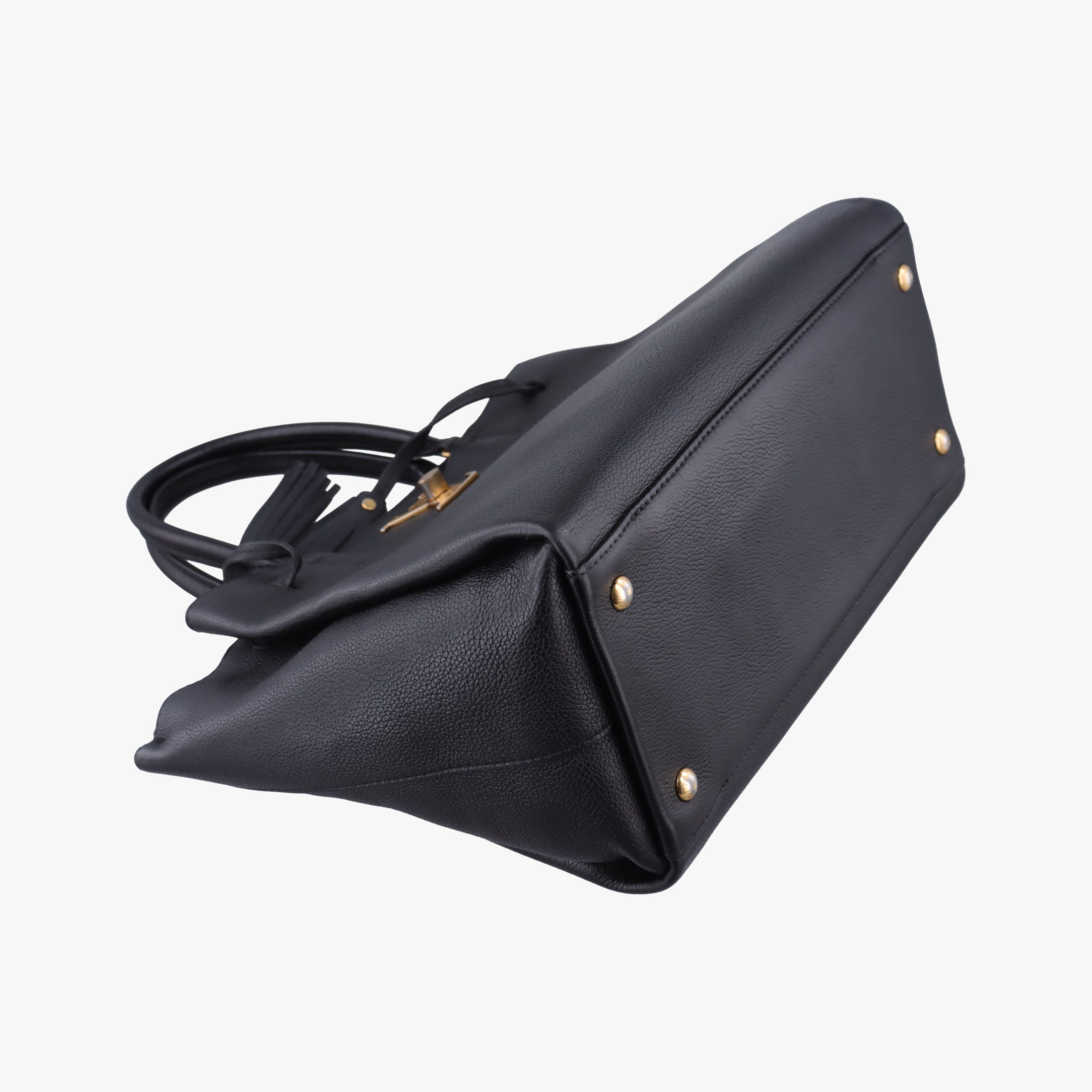 Pre-owned Louis Vuitton Rock Meto Black leather M54569 handbag | stylenewstar