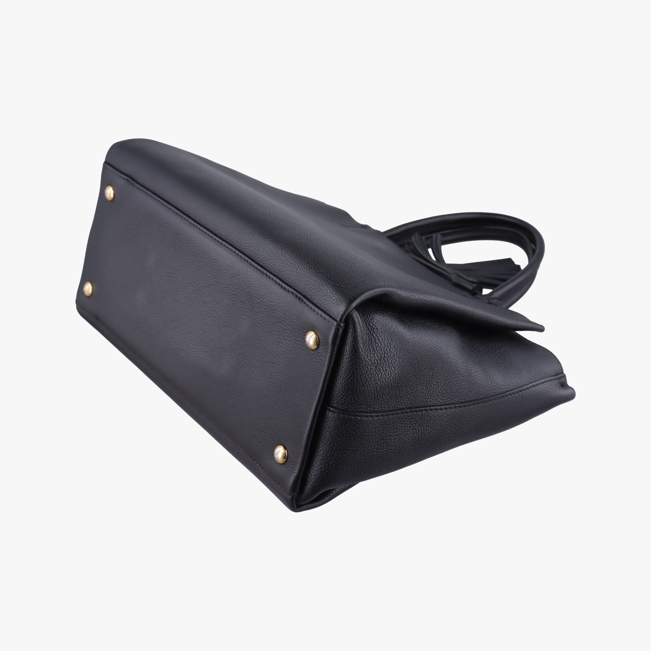 Pre-owned Louis Vuitton Rock Meto Black leather M54569 handbag | stylenewstar