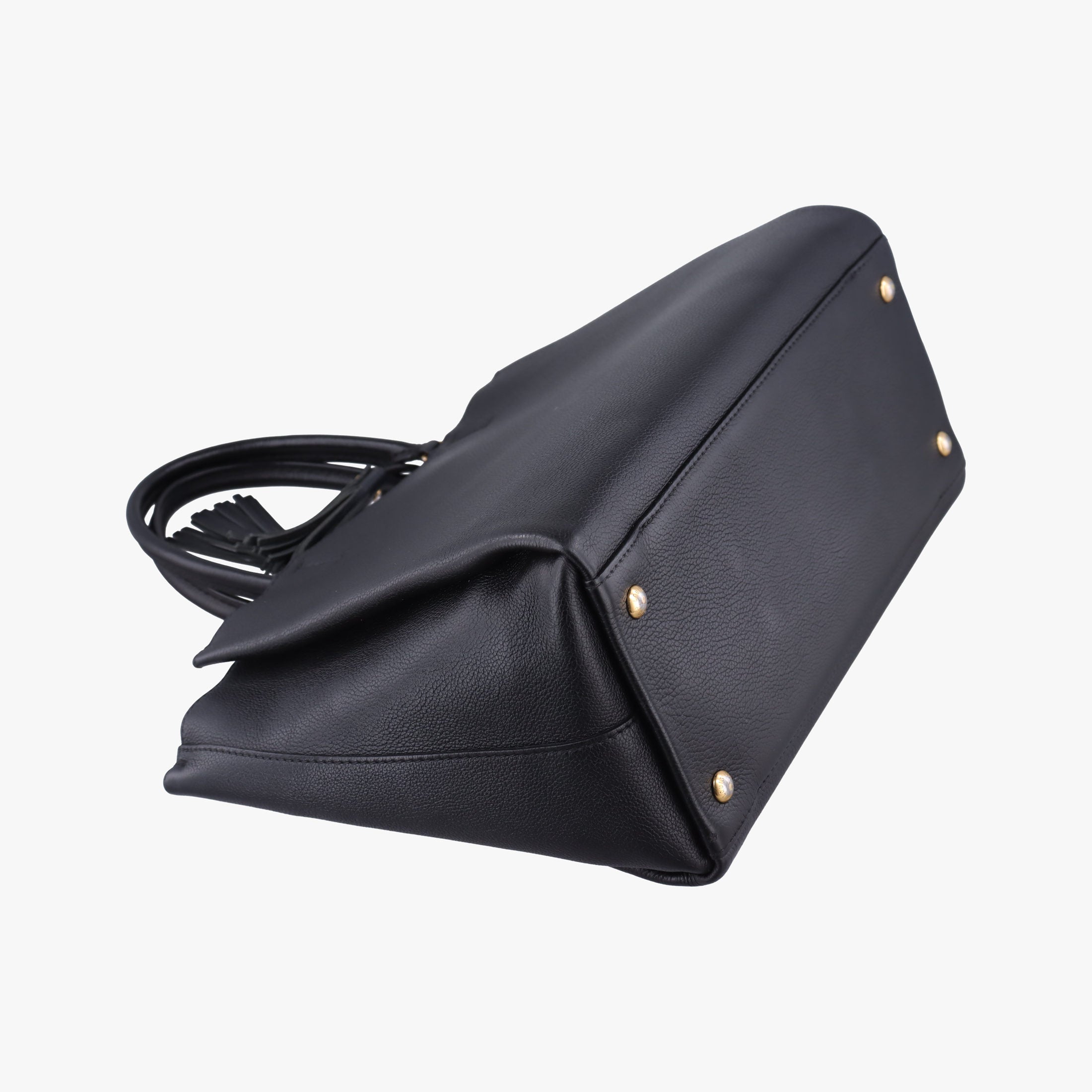 Pre-owned Louis Vuitton Rock Meto Black leather M54569 handbag | stylenewstar