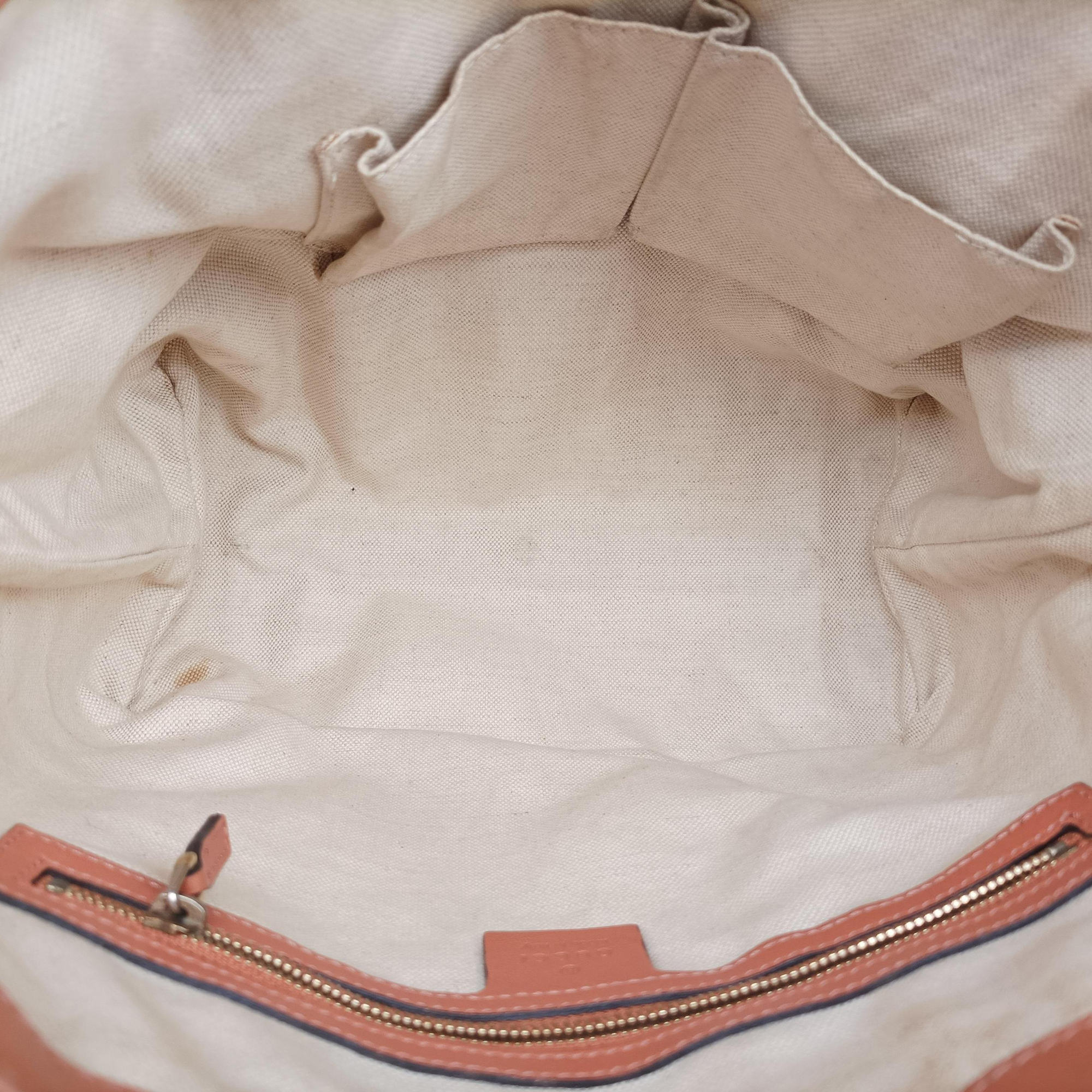 Pre-owned Gucci Guccissima Heart Bit orange leather 269957 handbag | stylenewstar