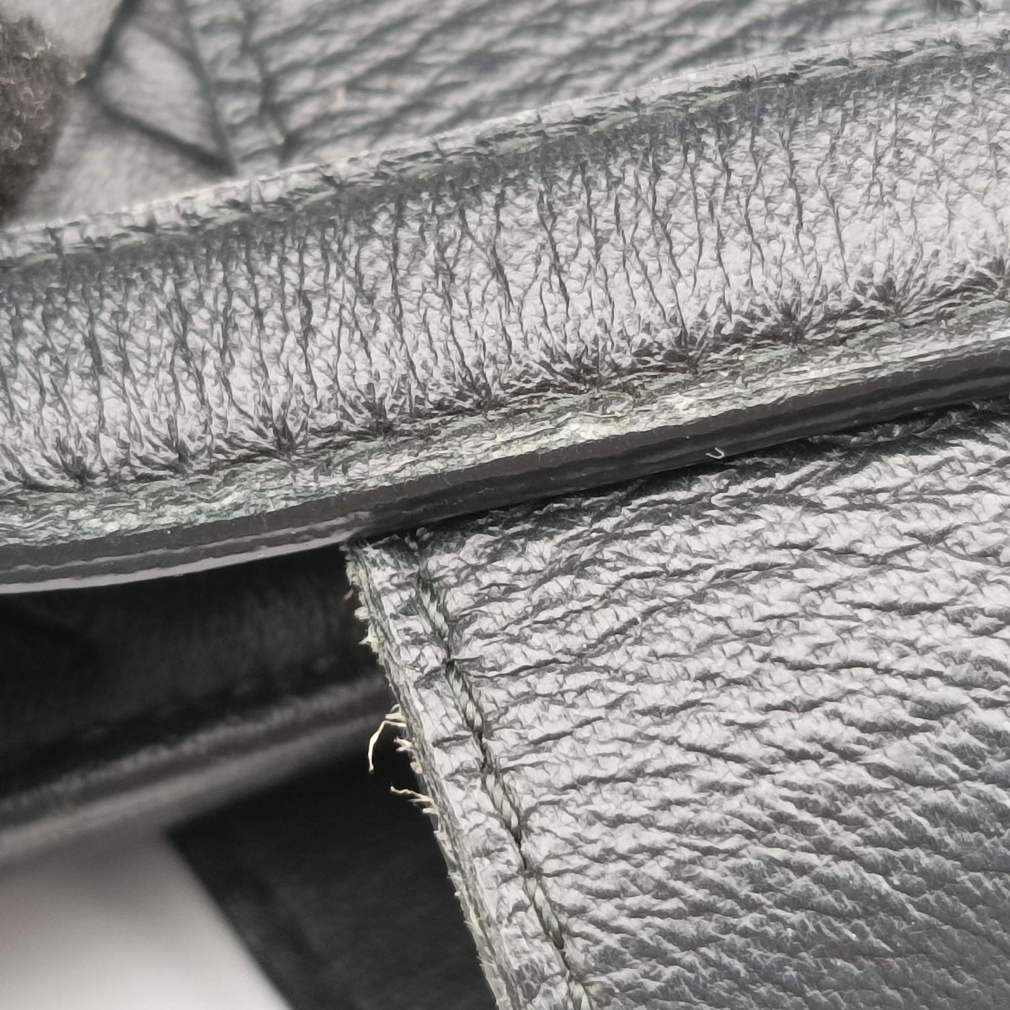 Pre-owned Bottega Veneta Roma Intrecciato Black lambskin  shoulderbag | stylenewstar